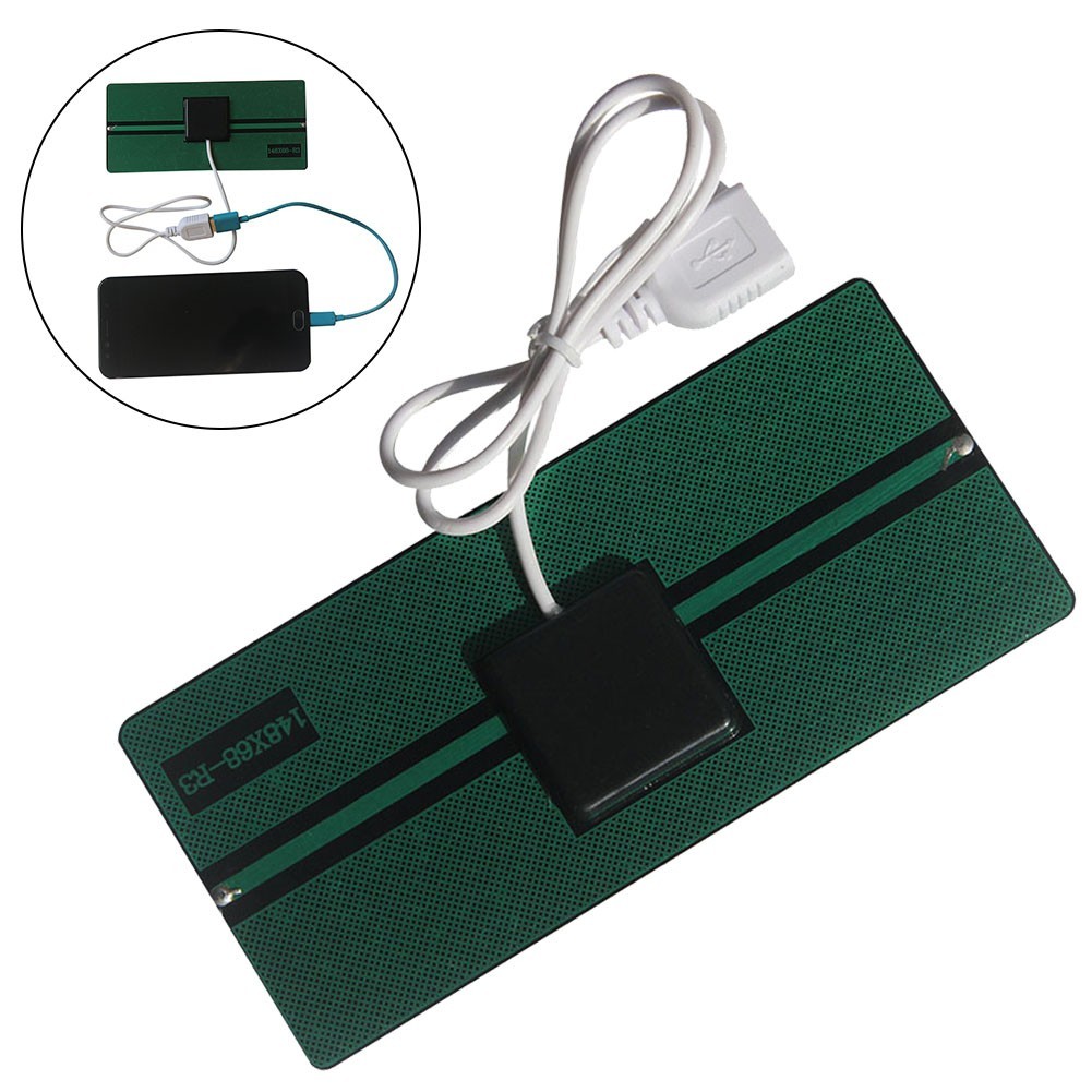 Sleek Design Portable USB Solar Panel Power Bank Suitable for Outdoors