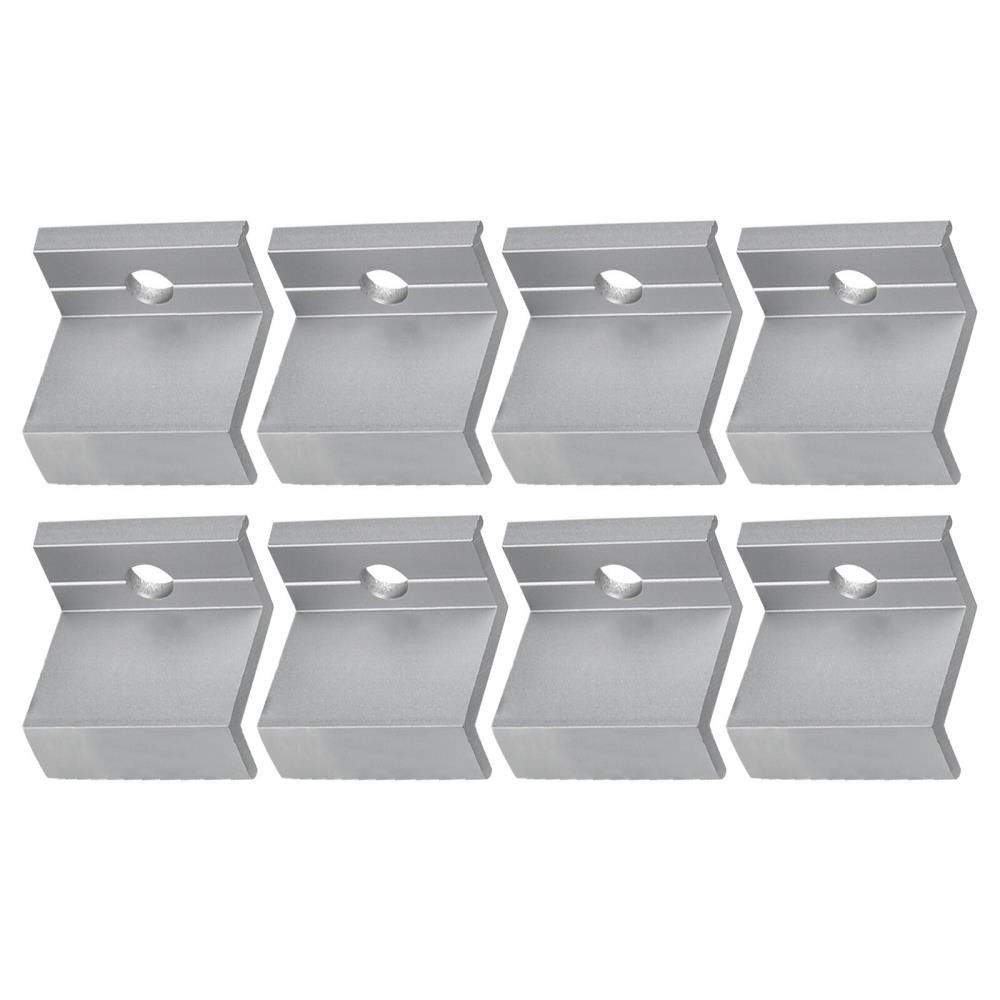10Pcs Solar Panels Mid Clamps for Unistrut Aluminium Panel Brackets 30Mm/35Mm US