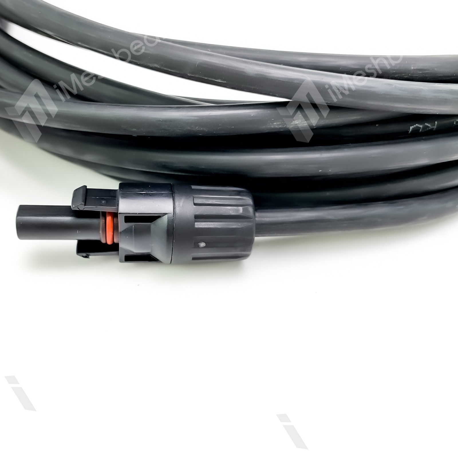 10AWG Solar Panel Extension Cable 30FT/50 FT PV Cable w/ Flexible Wire Connector