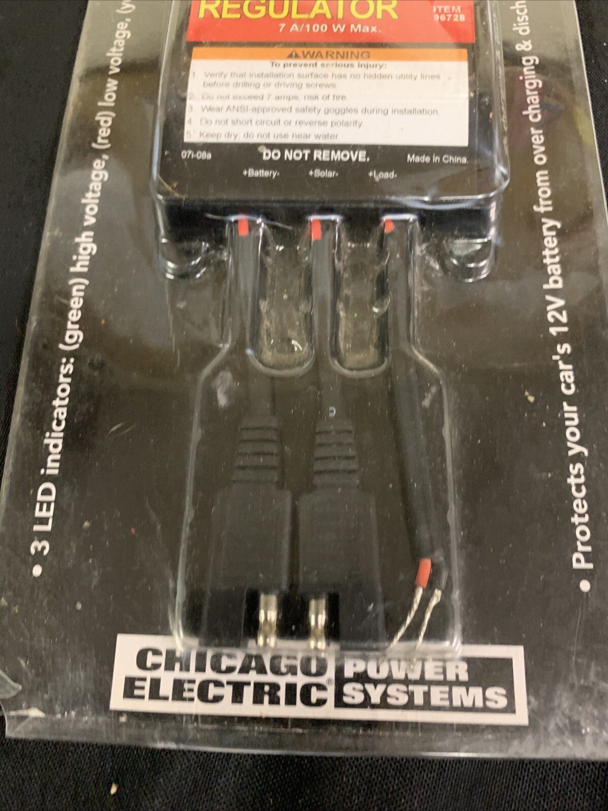 Thunderbolt Magnum 100 watt Solar Charge Regulator NEW