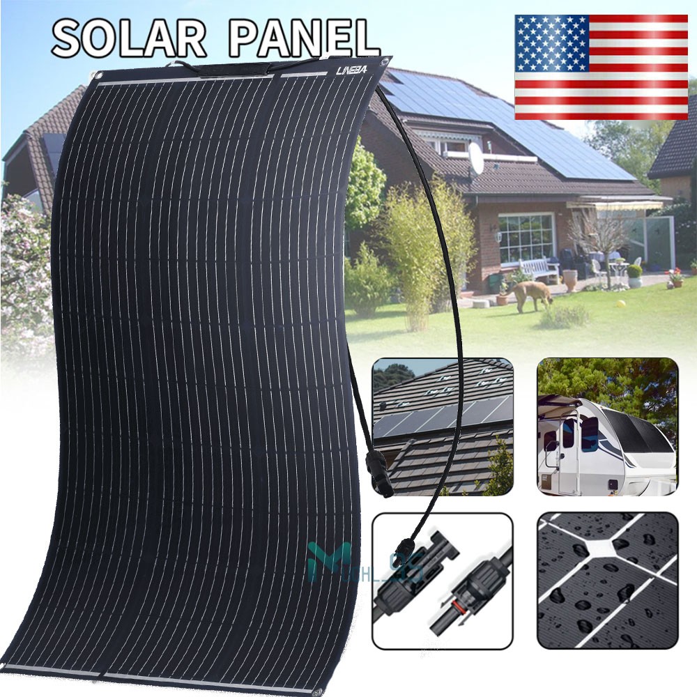 400W 200W Solar Panel 12V Charger Battery Charger Kit Maintainer Boat Car RV