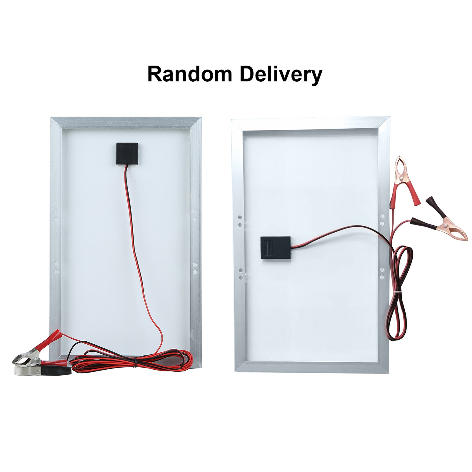 1/2PCS Solar Panel Kit 100A 12V Trickle Charger Battery Maintainer w/ Controller
