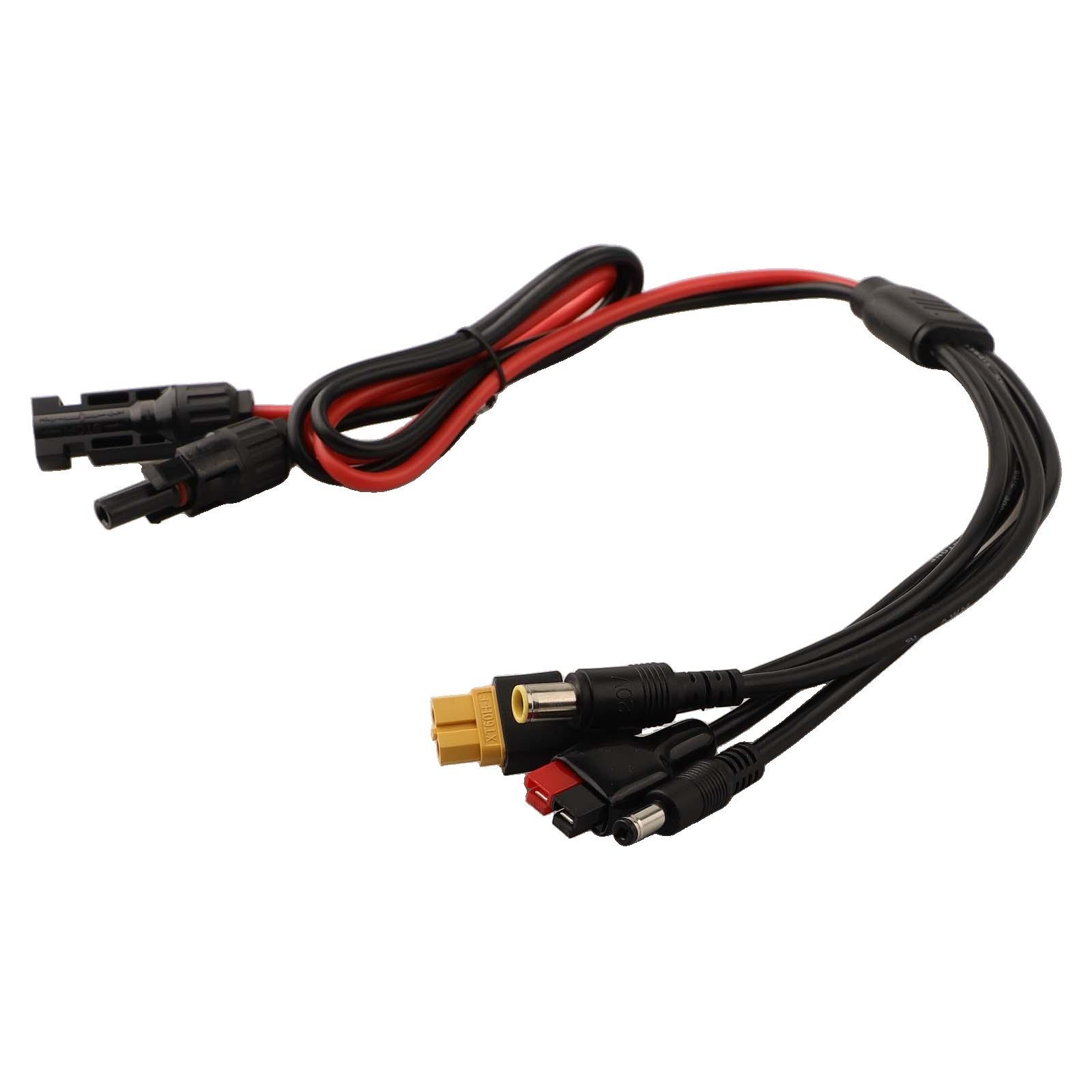 Solar Adapter Kit Power Station Adapter 12AWG-18AWG Wires 140W18V Compatibility