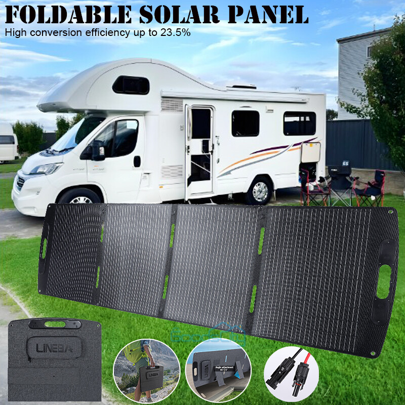 100W 200W 400W Watts Portable Solar Panel 23.5% Conversion High Efficiency