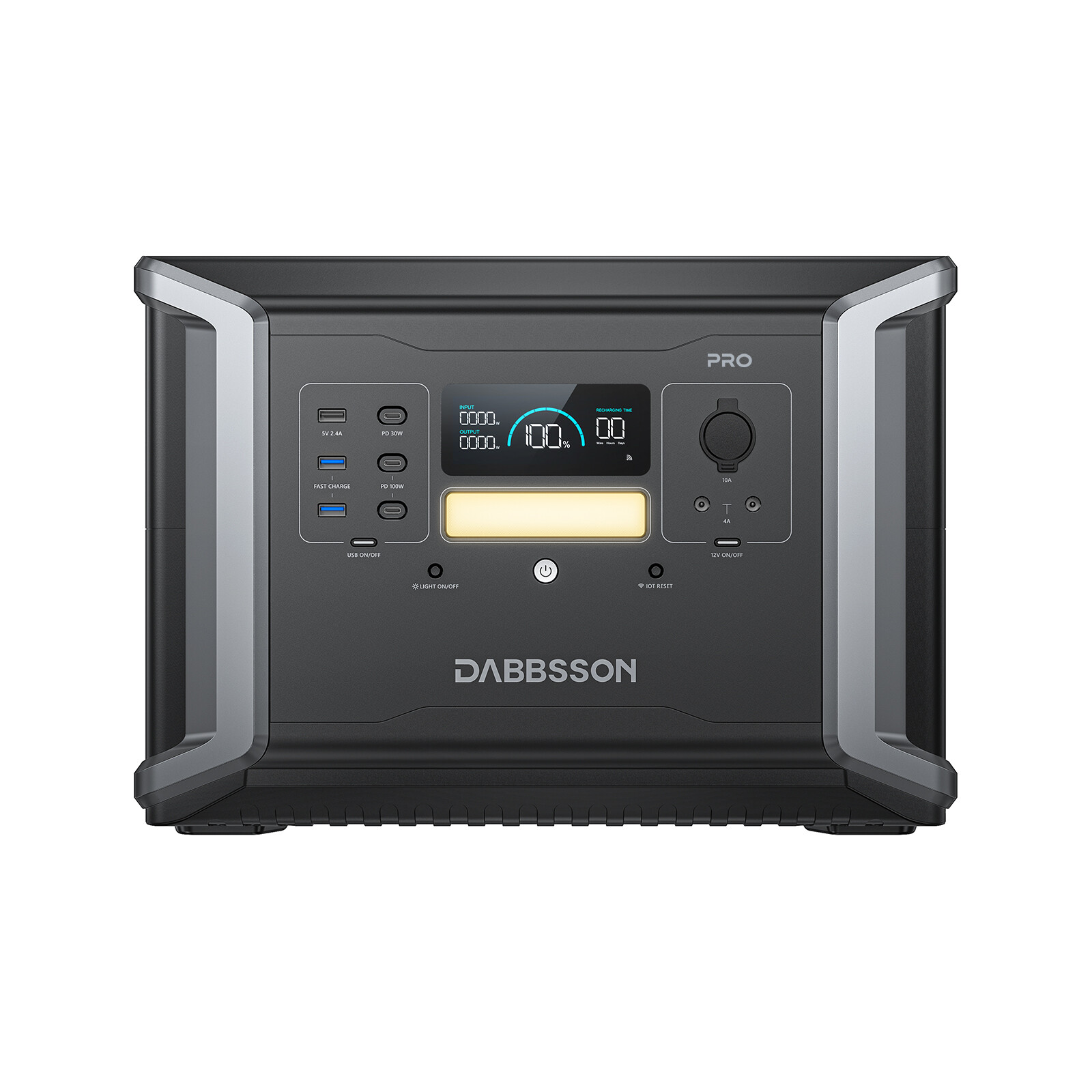 Power Station 4600W 4300Wh Solar Generator 2xDBS2100Pro Home Backup RV Dabbsson