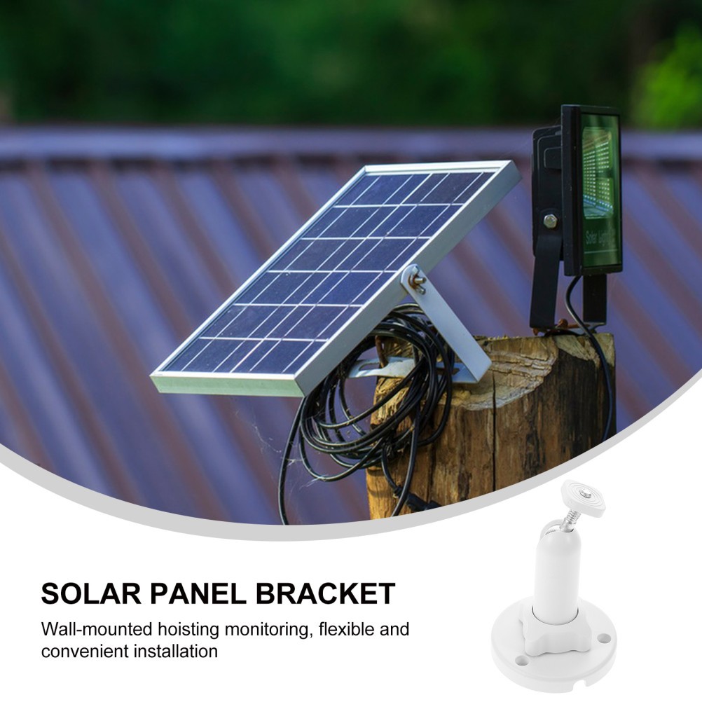 Adjustable Mount Bracket For Solar Panel Security Camera Outdoor Holder ABS