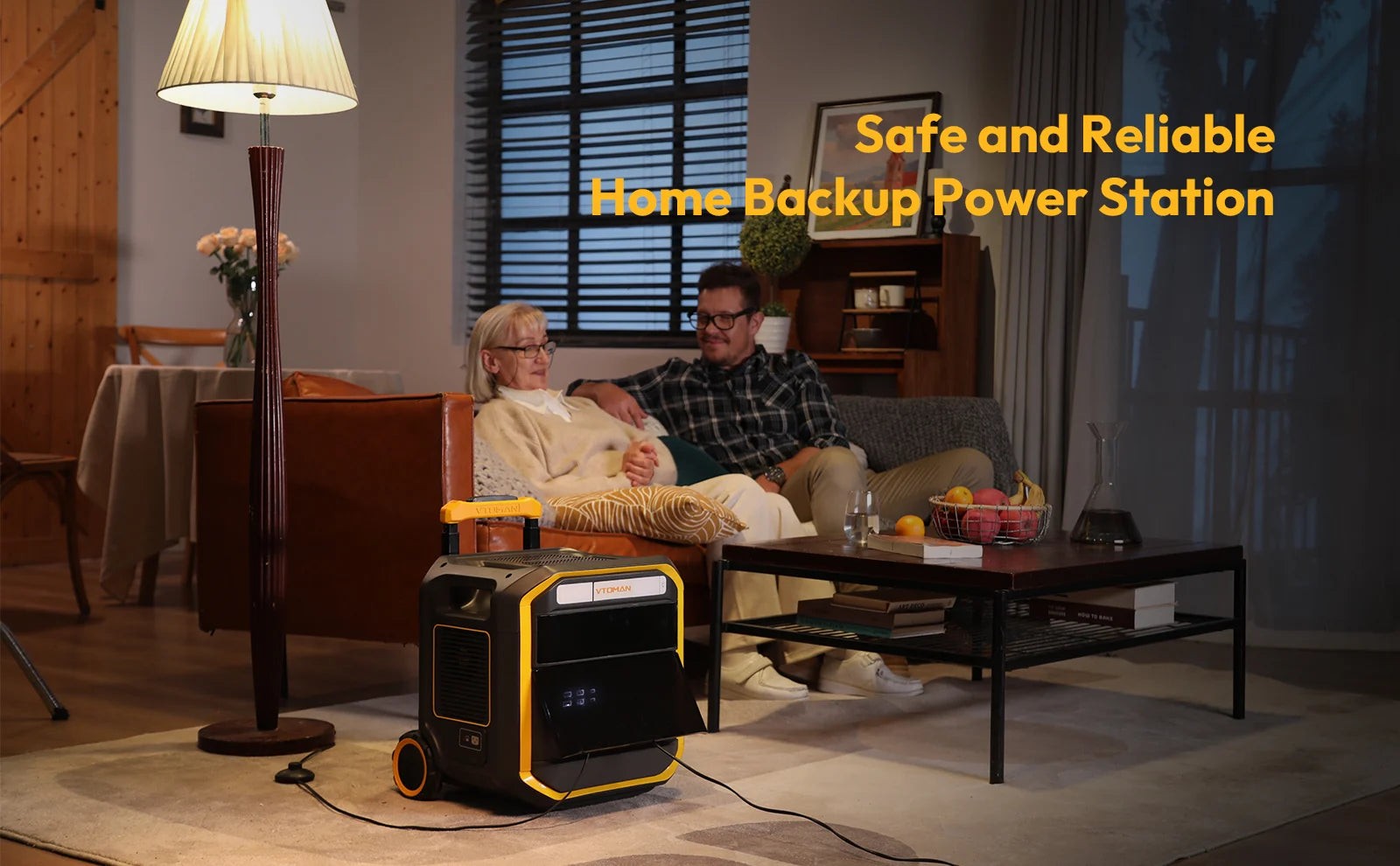 VTOMAN FlashSpeed Pro 3600 Portable Power Station 3600W 3096Wh Refurbished