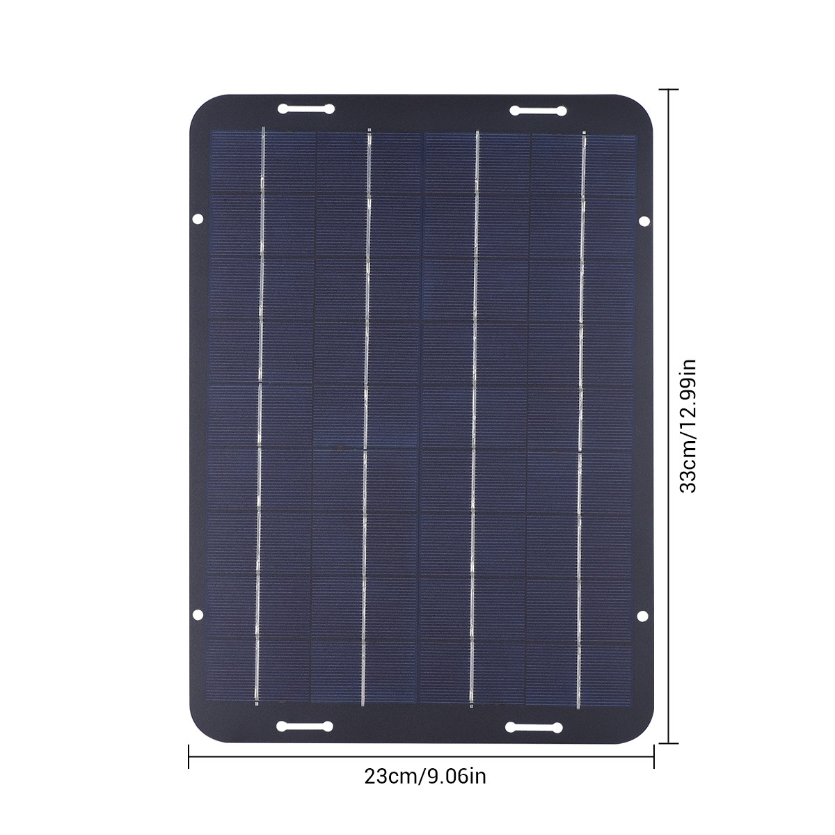 60W Solar Panel 12V Trickle Charger Battery Charger Kit Maintainer Boat Car RV