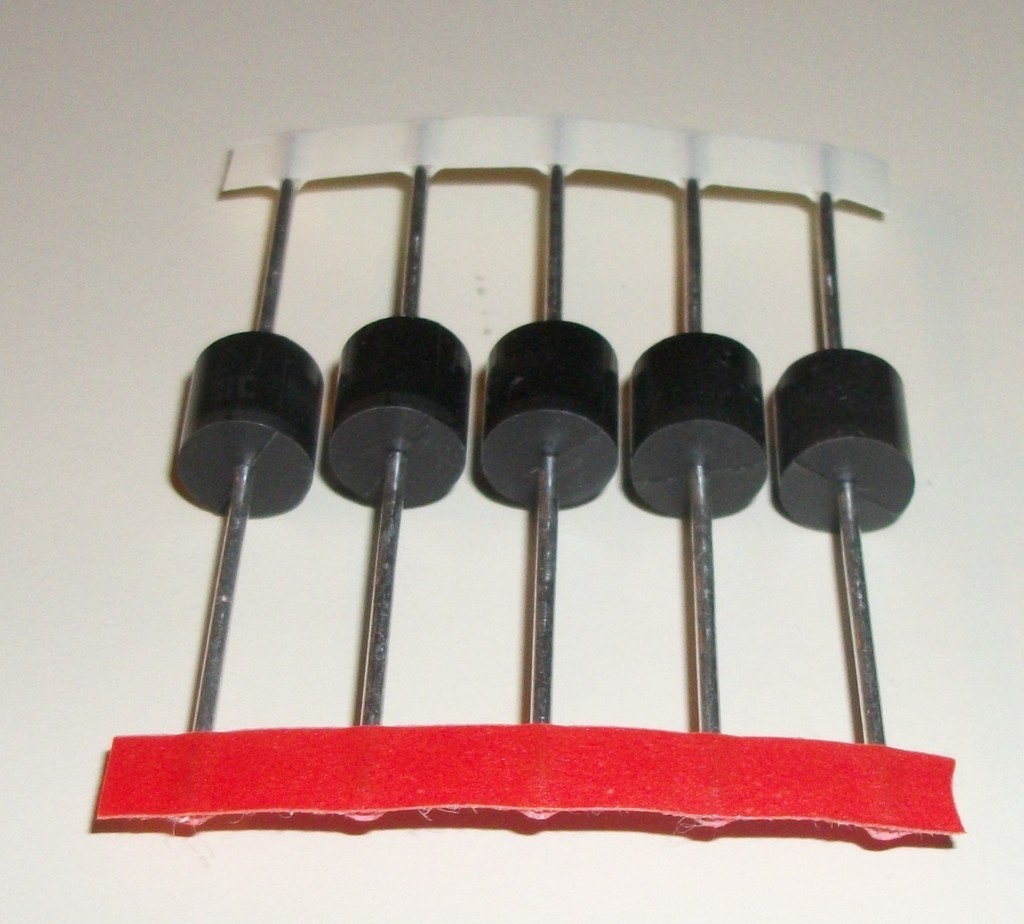 5 pcs of 10A 600V Diodes for Solar Cells Panel 10A05