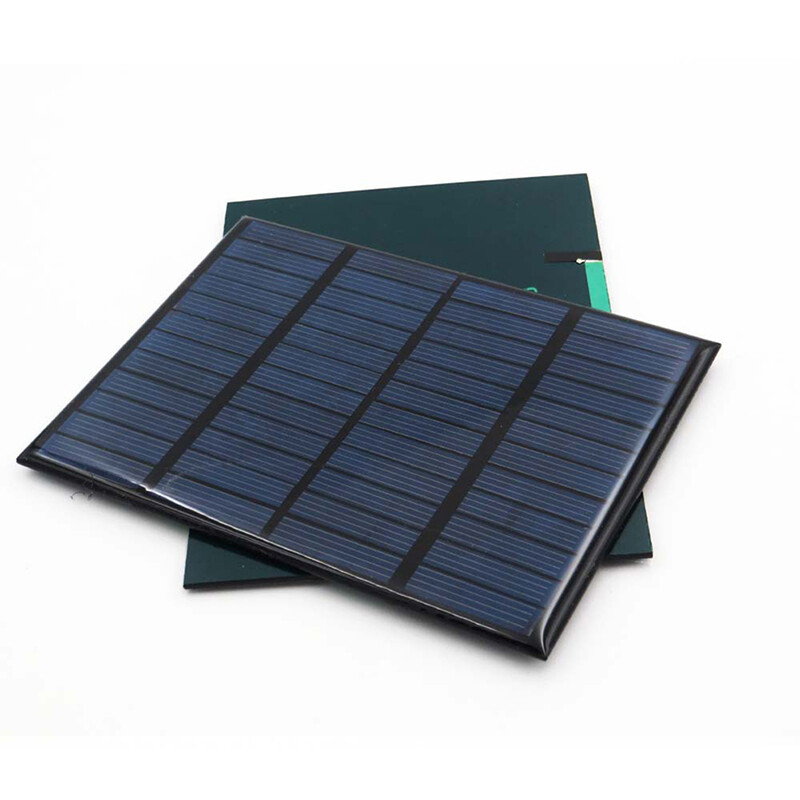 Small Solar Panel 1.5W 12V Small Cell Module For Battery/Mobile Phone/Fountains