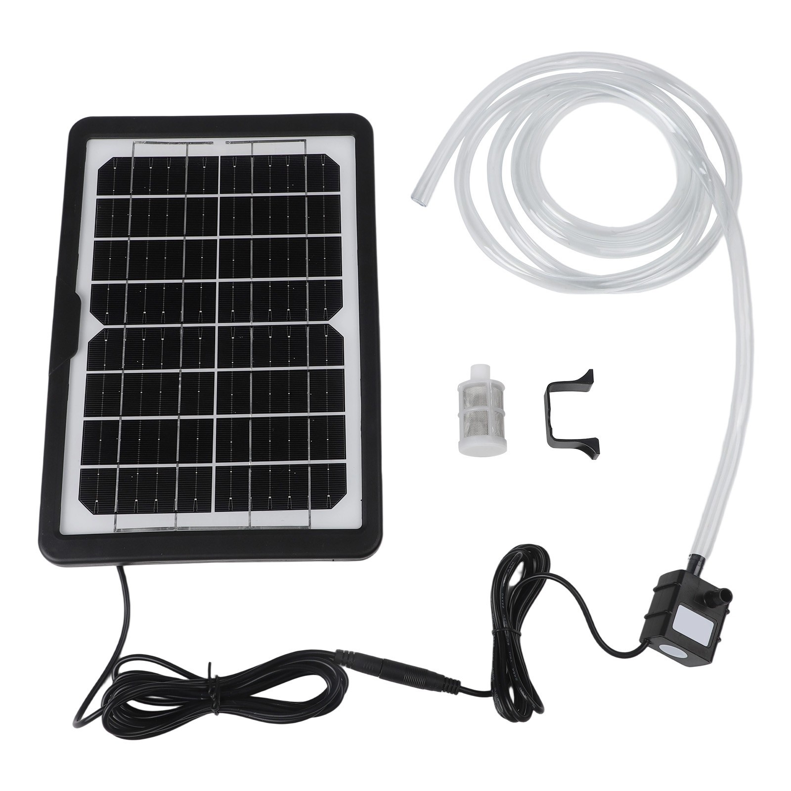 Adjustable Solar Panel Water Pump for Optimal Oxygen Distribution in Ponds