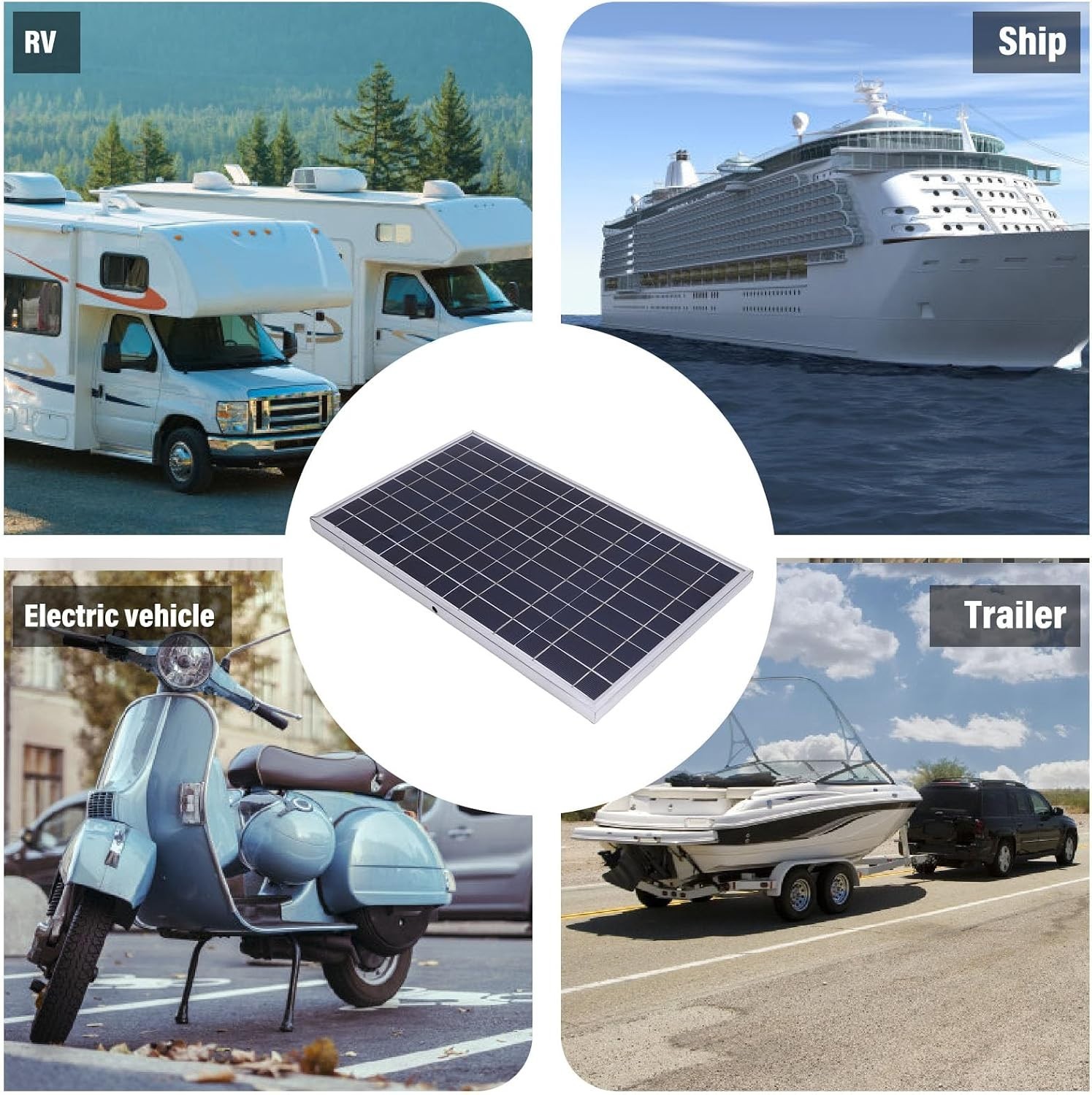 Versatile 100W Solar Panel Controller Kit – Weather-Proof for Outdoor Adventures