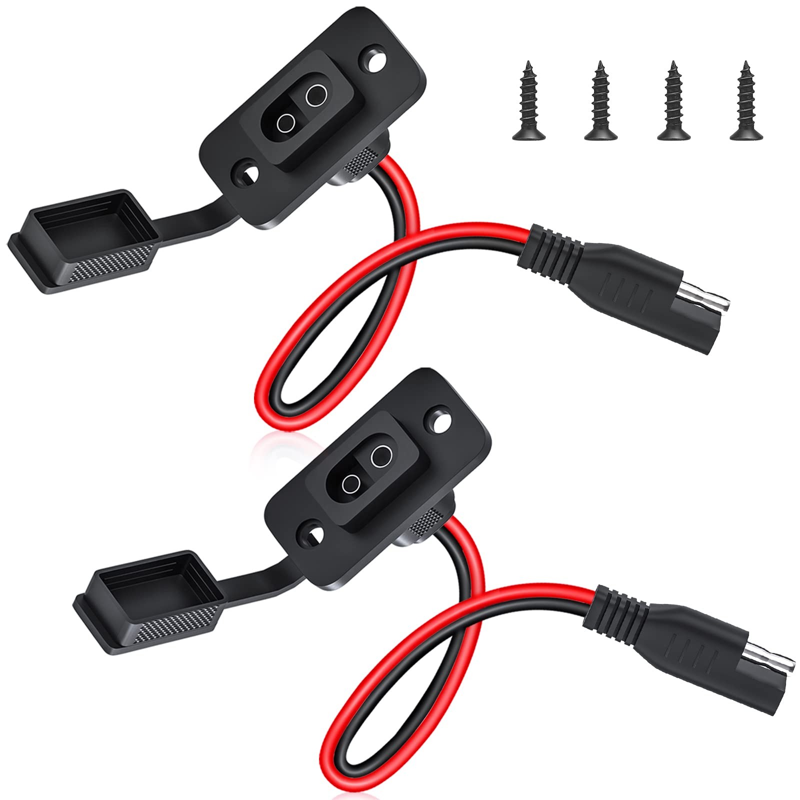 Rectangular Connector Power Socket Sidewall Port, Weatherproof Quick Connecto…