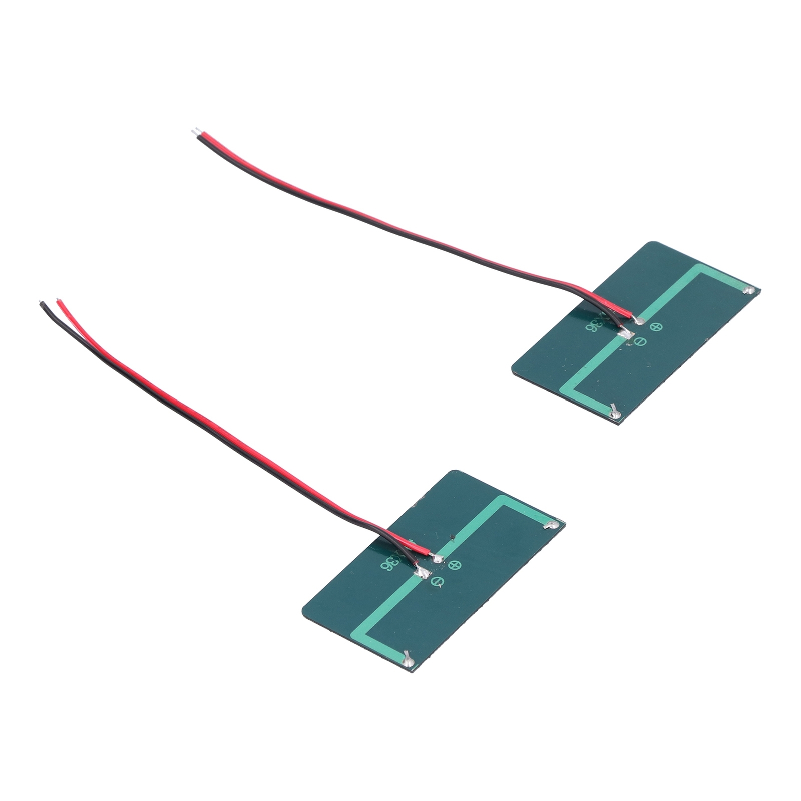2Pcs Micro Mini Solar Cells 68x36mm 0.3W 5V Polysilicon Micro Solar Panel