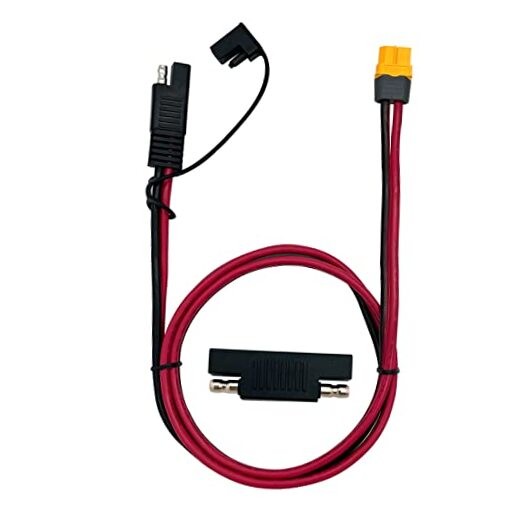 12AWG SAE to XT60 Connector Cord 12AWG Wire Extension Cable