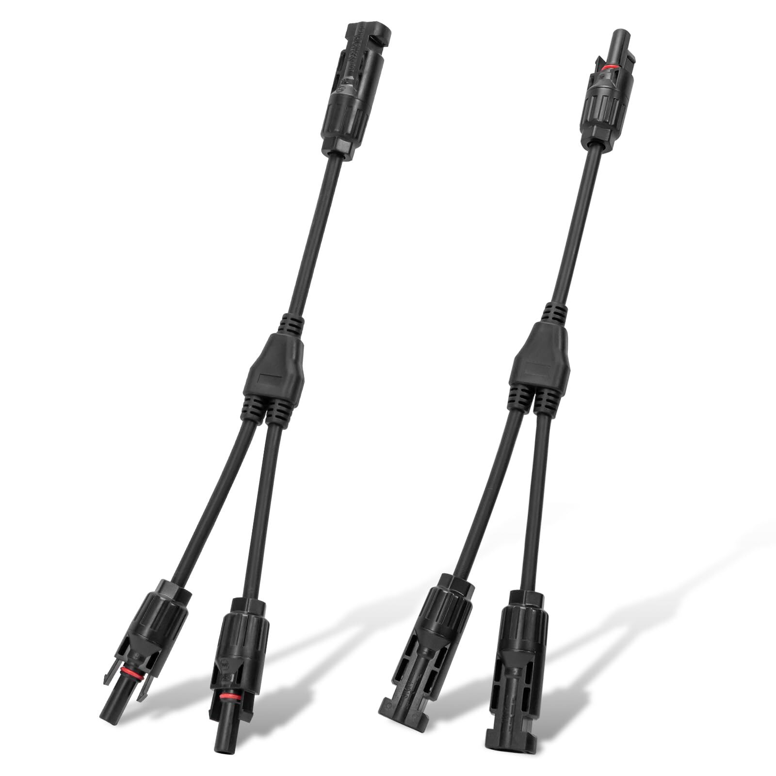 Solar Connectors Y Branch Adapter Cable for Parallel PV Panel Connection