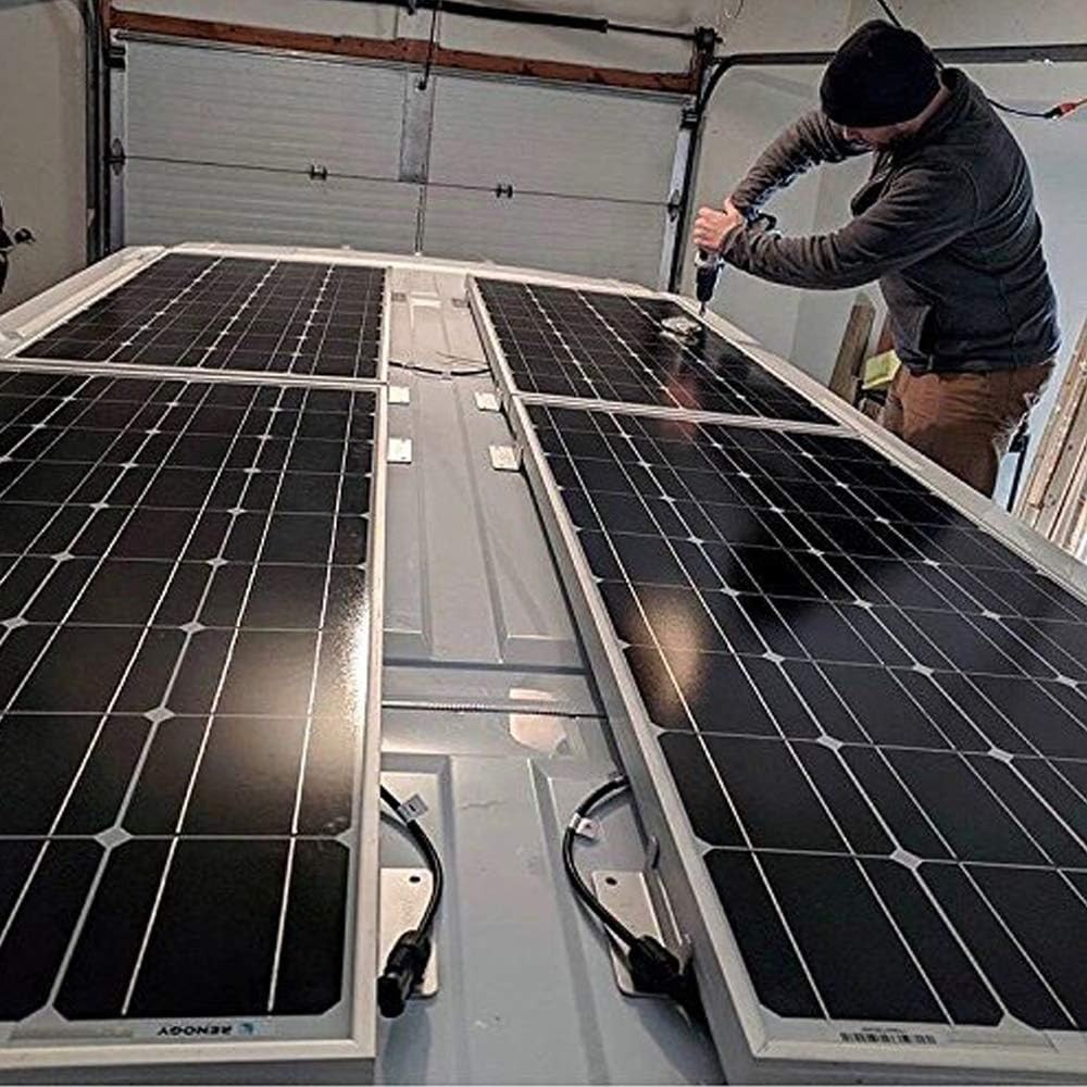 Aluminum Z Brackets for Off-Grid Installation