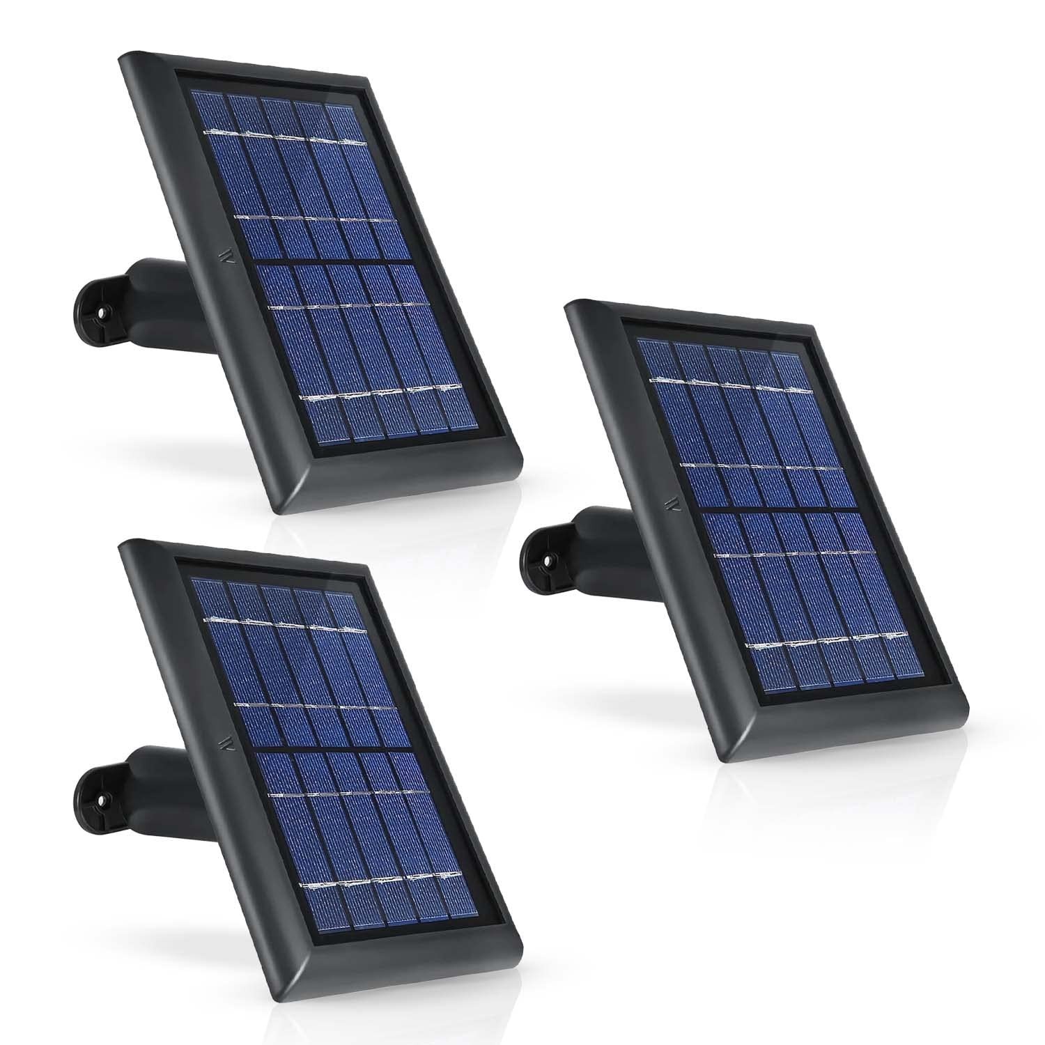 Wasserstein Solar Panel Compatible with Ring Spotlight Cam/Plus/Pro Battery, …