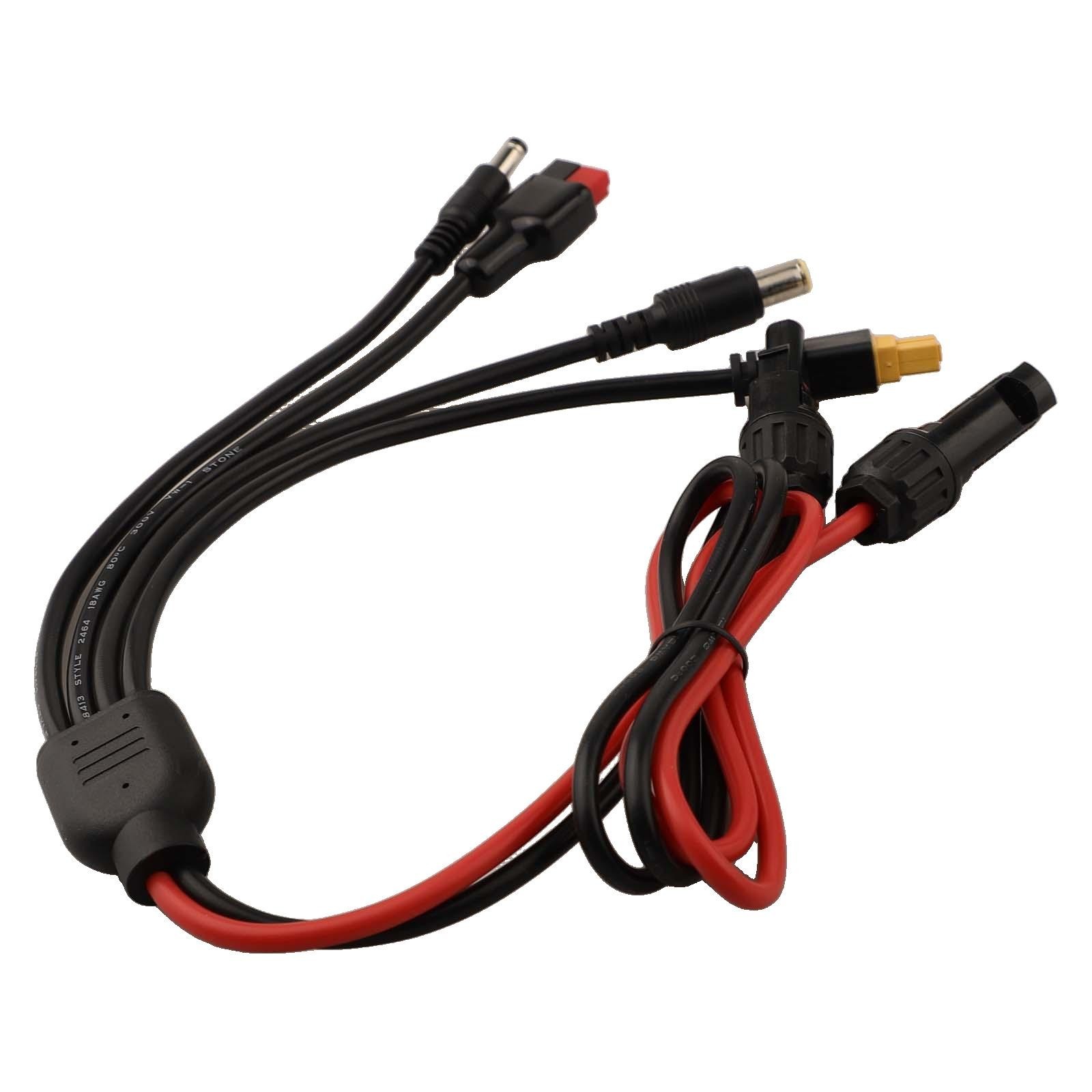 Solar Adapter Kit Power Station Adapter 12AWG-18AWG Wires 140W18V Compatibility