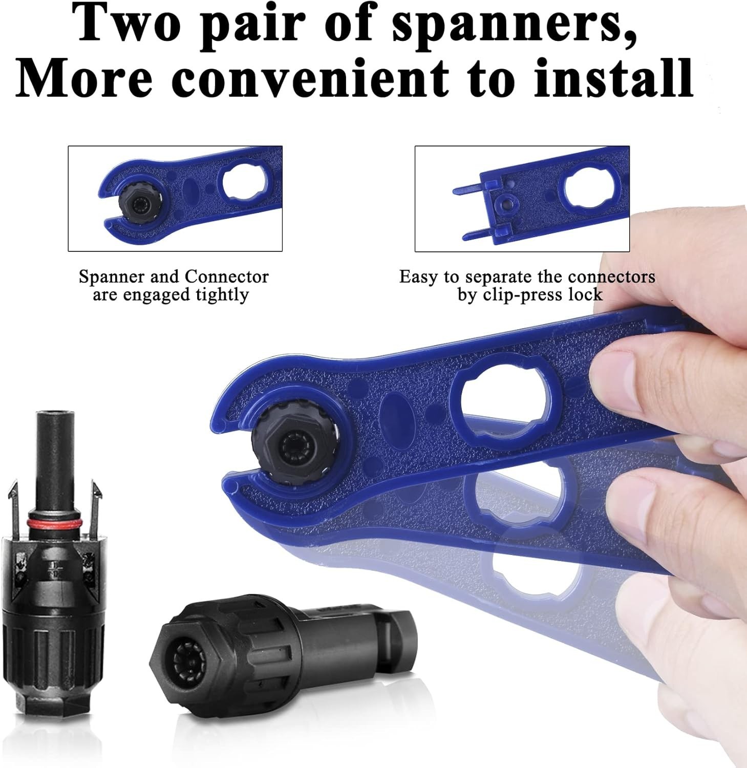 10Set Male Female Wire Cable Connector Set Solar Panel Waterproof Connector