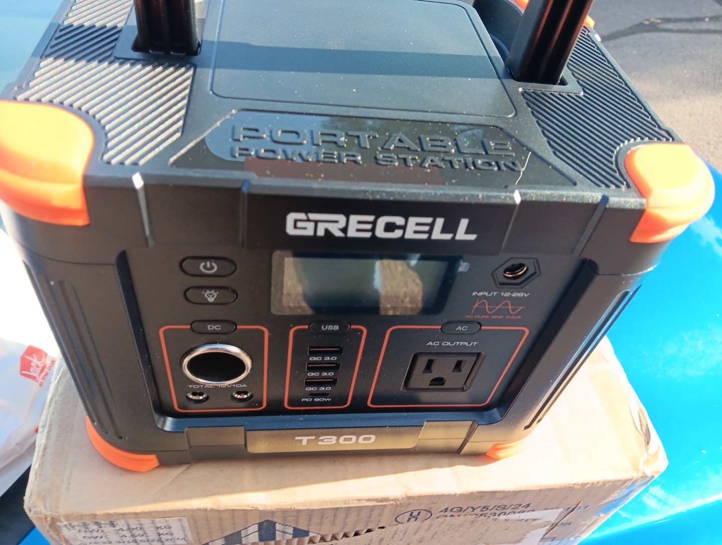 Grecell Portable Power Station 300W Peak, 600W Solar Generator – Ultimate Backup