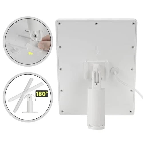 Ring Solar Panel(2nd Generation), 5W Ring Solar Panel Charger with 2Pack White