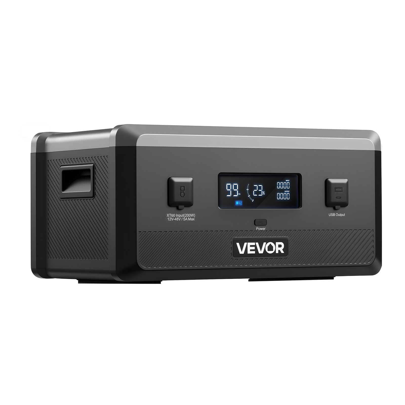 VEVOR Extra Battery for Portable Power Station 2160Wh LiFePO4 Expansion Battery