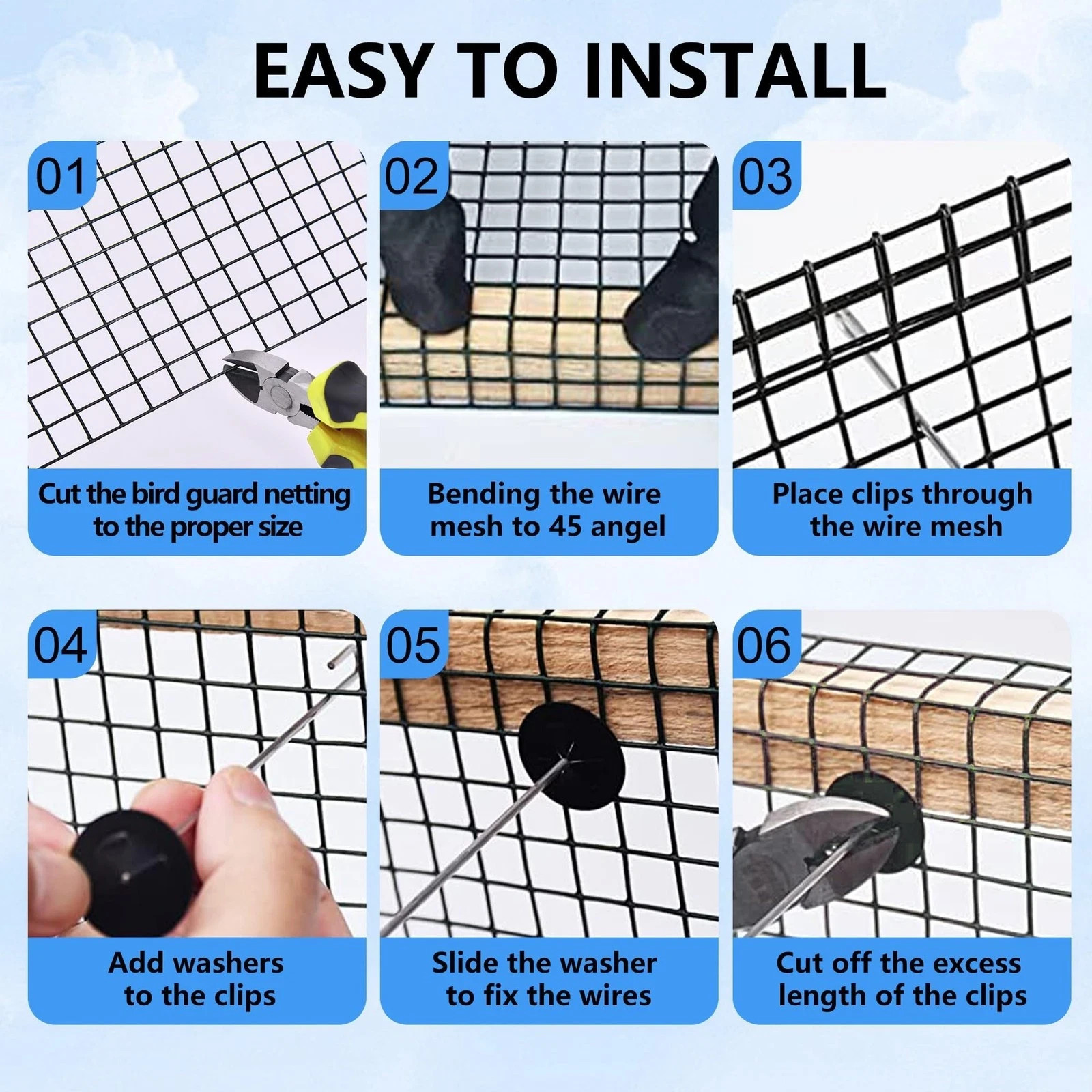 10in X 100ft Critter Guard for Solar Panels, 1/2inch PVC Coated Solar Panel G…