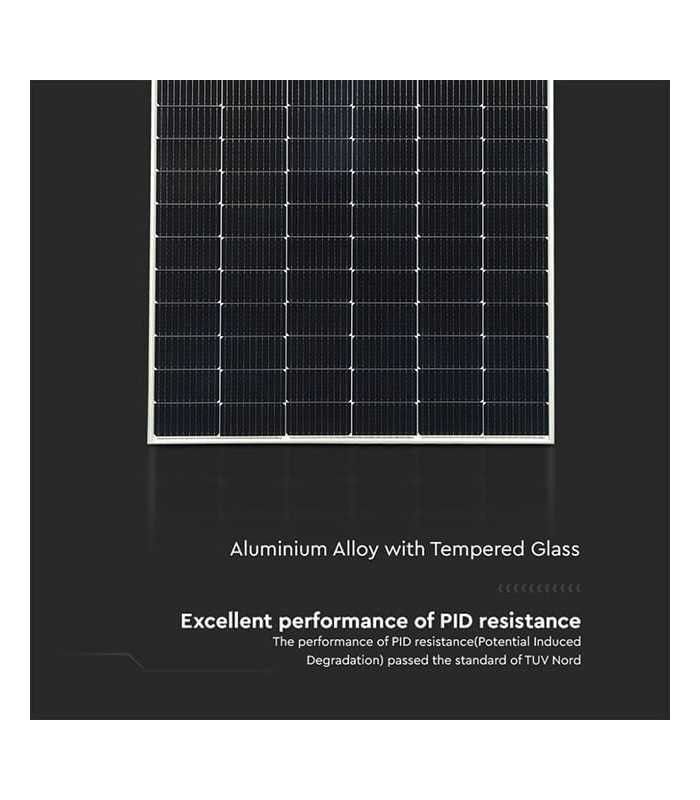 V-Tac 16.8 kW Solar Photovoltaic Panels 36V 545W 144 Cells IP68