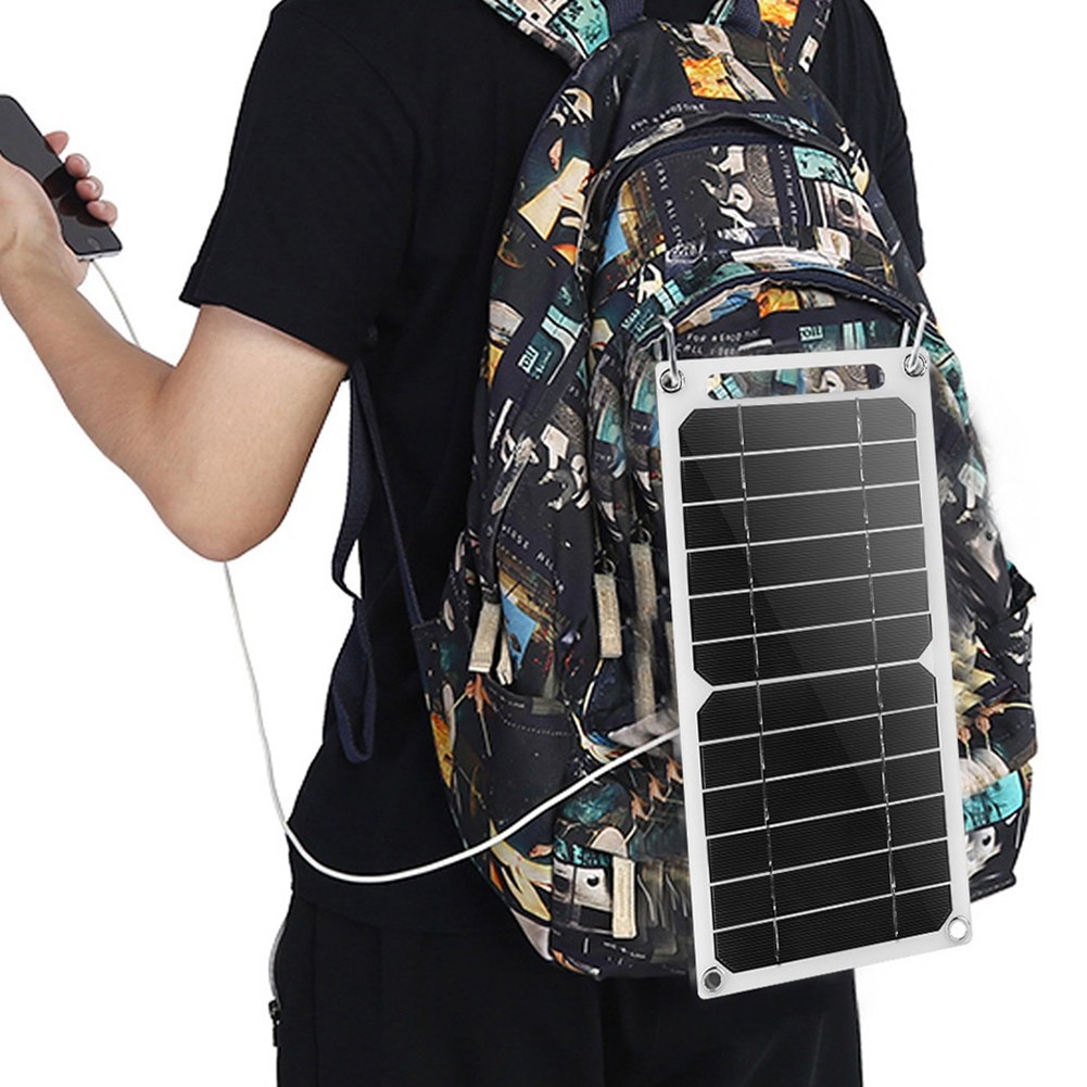 6W Solar Panel USB Solar Cell Outdoor Hike Battery System Solar Panel Kit4754