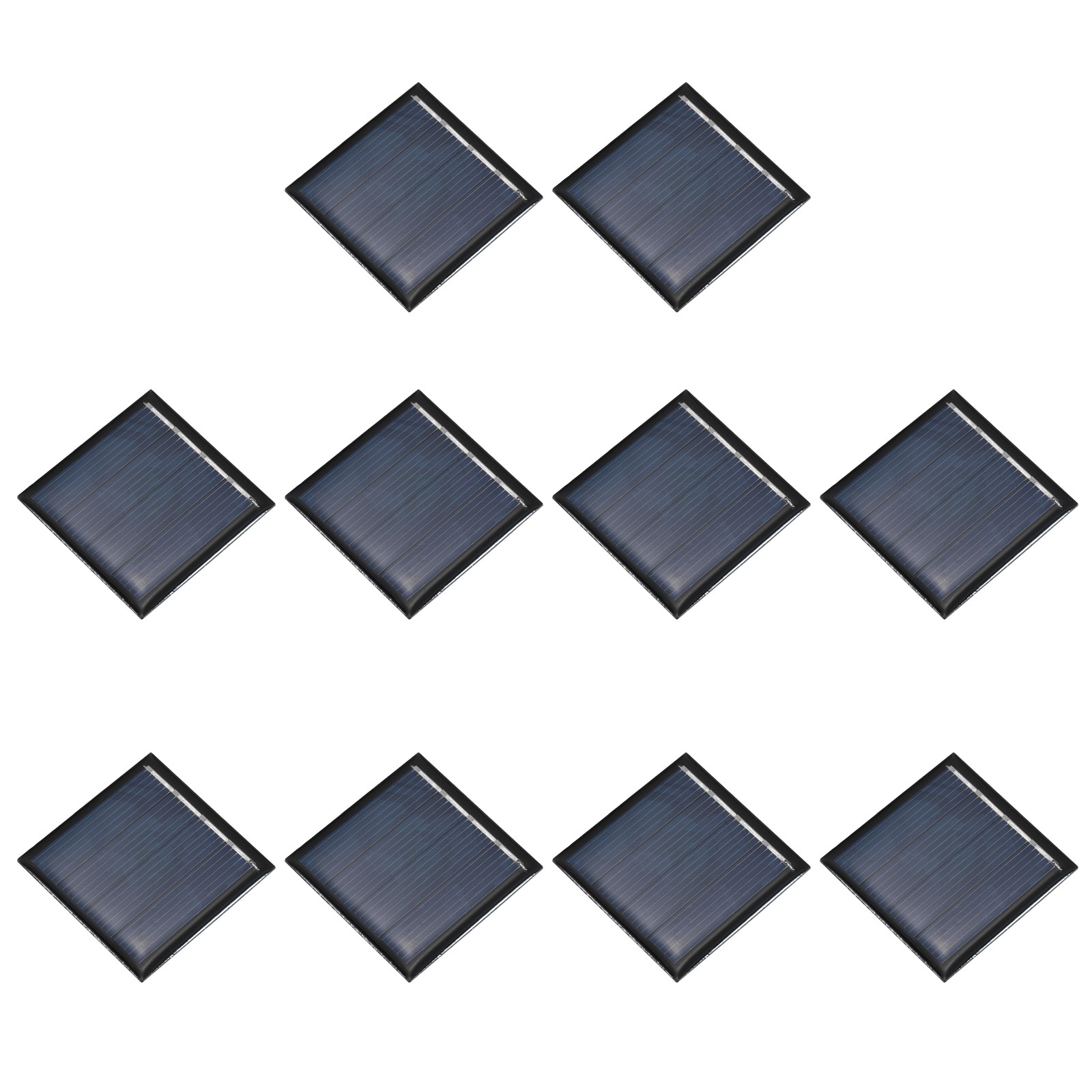 10PCS 2V 0.08W 0.04A Mini Solar Panels Small Solar Photovoltaic Cells Charge DIY