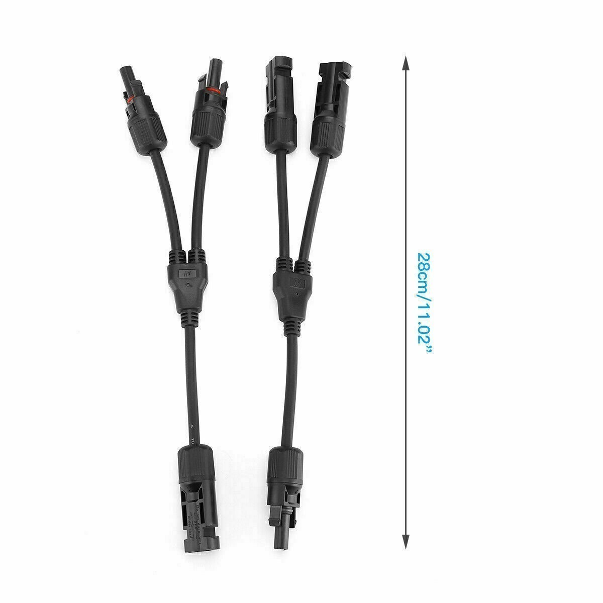 Y Branch Solar Panel Cable Wire Connector MMF FFM Set Wire T Splitter Waterproof