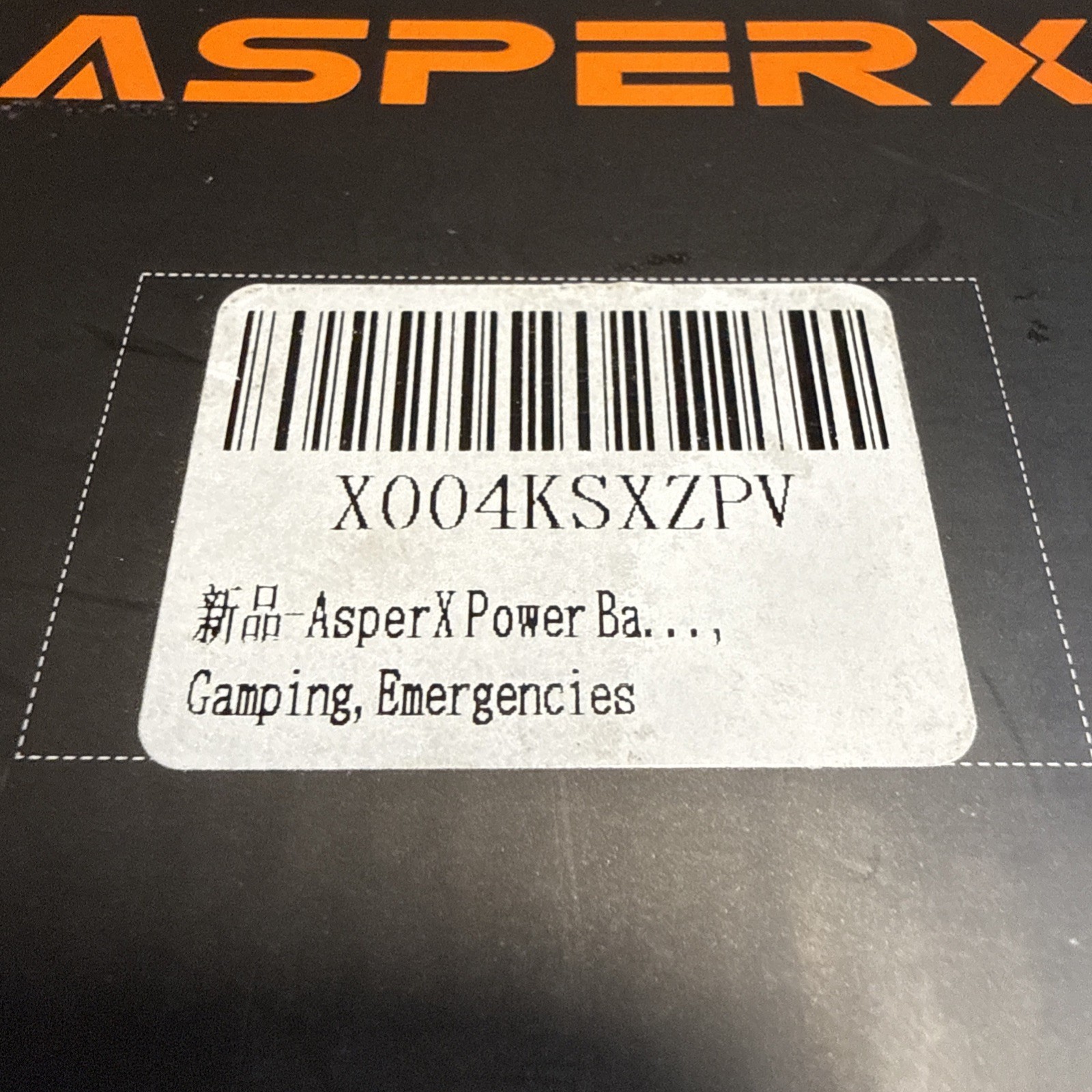 Asperx Portable Power Station, 192Wh Lifepo4 Battery with 200W Output, Dual 140W