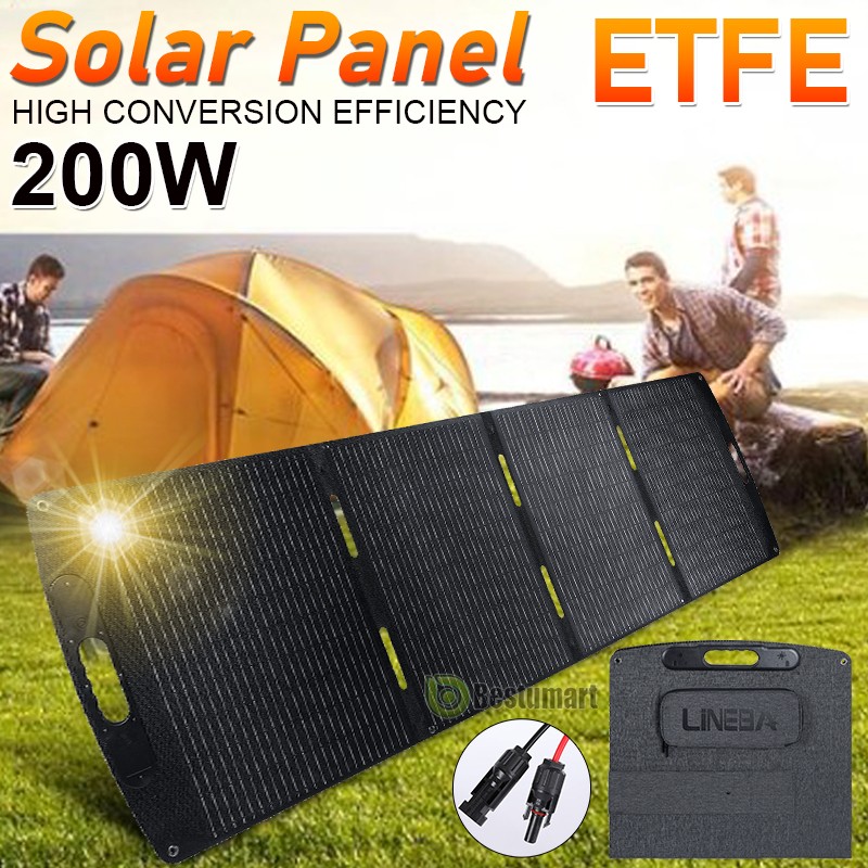 200W 400W Foldable Off-Grid Solar Panel Portable Solar Charger Rv Camping