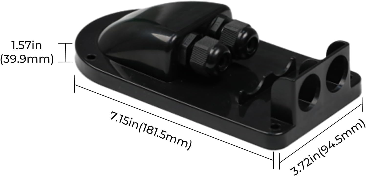 Weatherproof Solar Cable Entry Gland 2mm²-12mm²