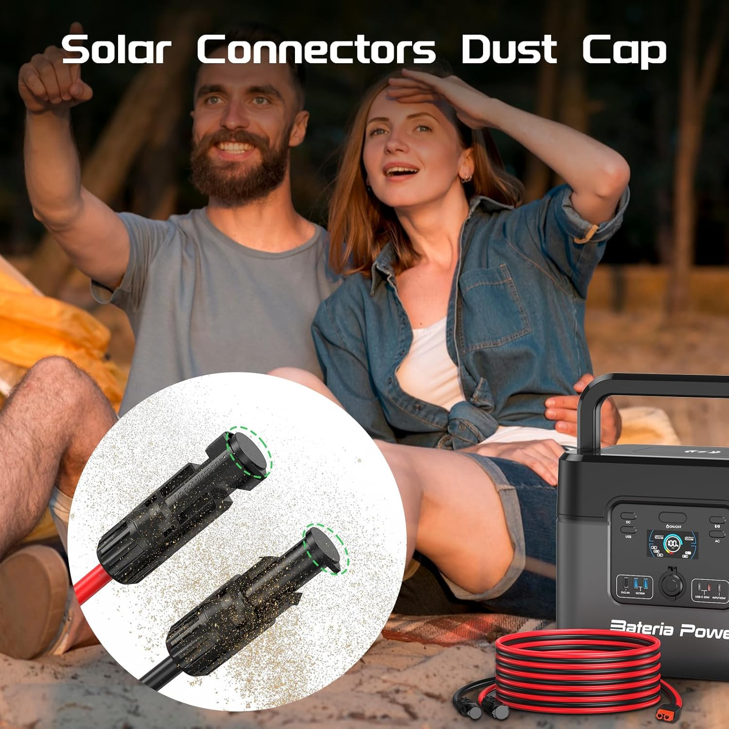 12 Pairs Solar Connector Caps, IP68 Solar Panel Connectors Caps Weather Resistan
