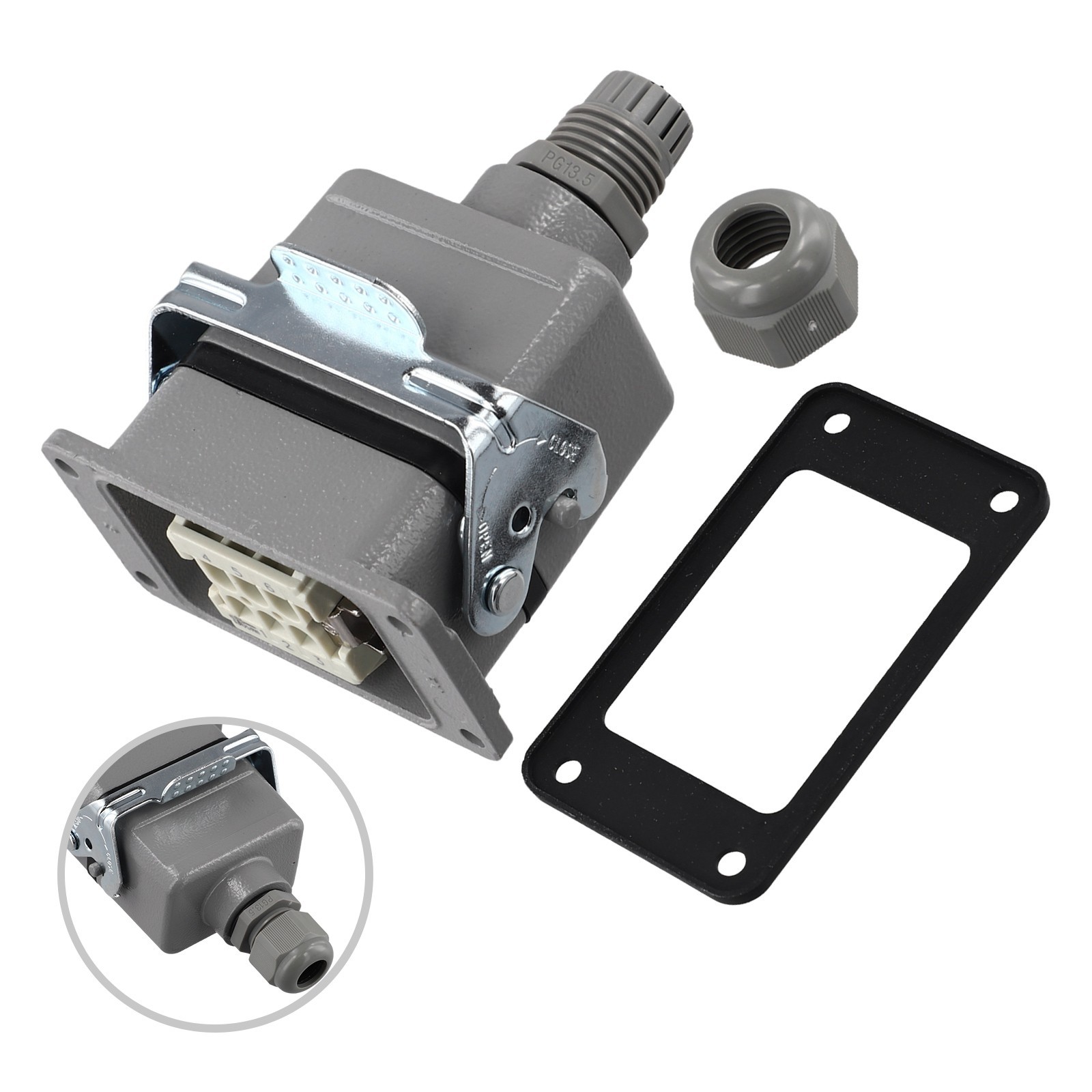 Easy Installation Industrial Rectangular Connector Suitable for Machinery