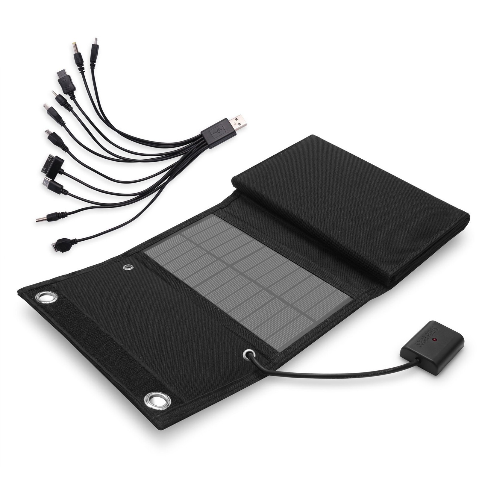 1X(12W Foldable USB Solar Panel Solar Cell Portable Folding Solar Panel 2075