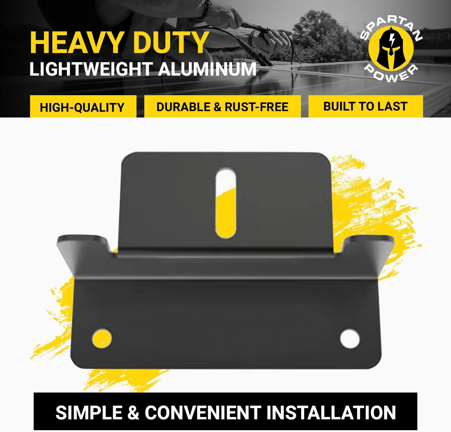 Compact Aluminum Z Bracket Mounts for Solar Panels – Lightweight & Versatile