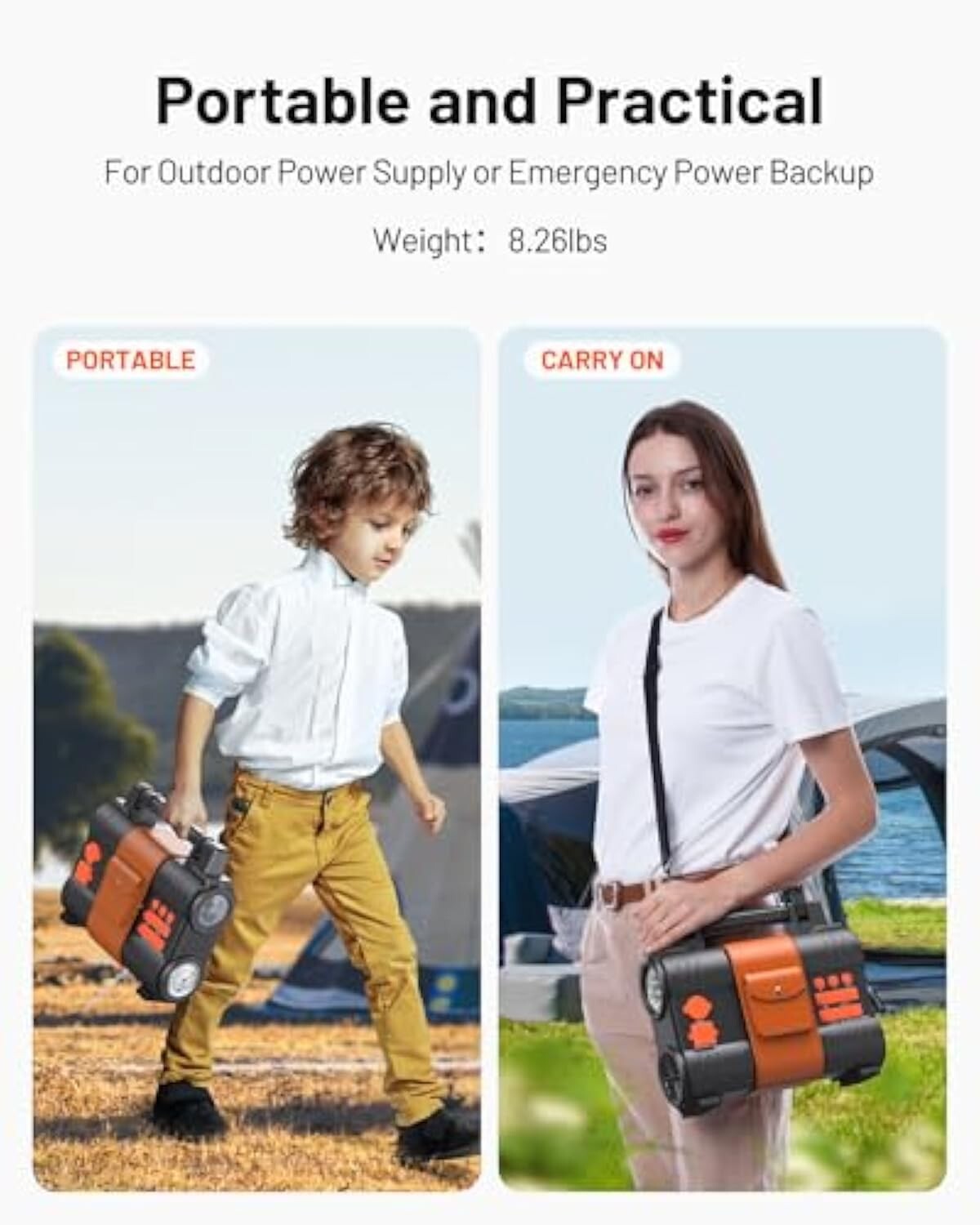 S300 300W(Peak 600W) 288Wh Solar Portable Power Station