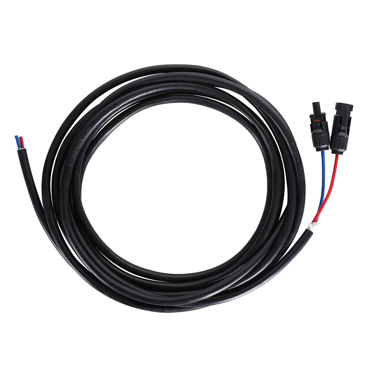 LINEBA 5M/16.4FT Solar Panel Connector MC4 Extension Cable Durable & Waterproof