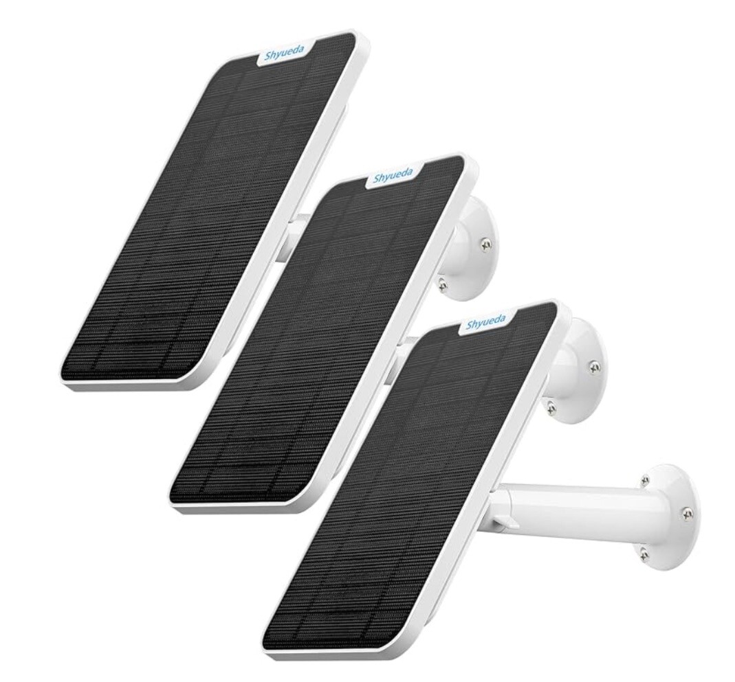 Shyueda Solar Panels 4.0w High Efficiency Solar Panel Weather& Dust Proof 3pack