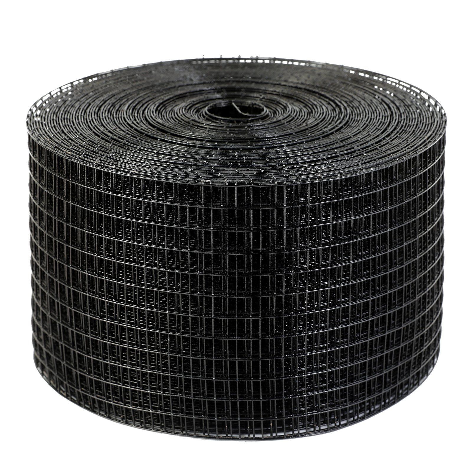 8x100ft Rust-proof Bird Guard Roll 1/2″ Mesh w/ PVC Coating & 70 Steel Fasteners