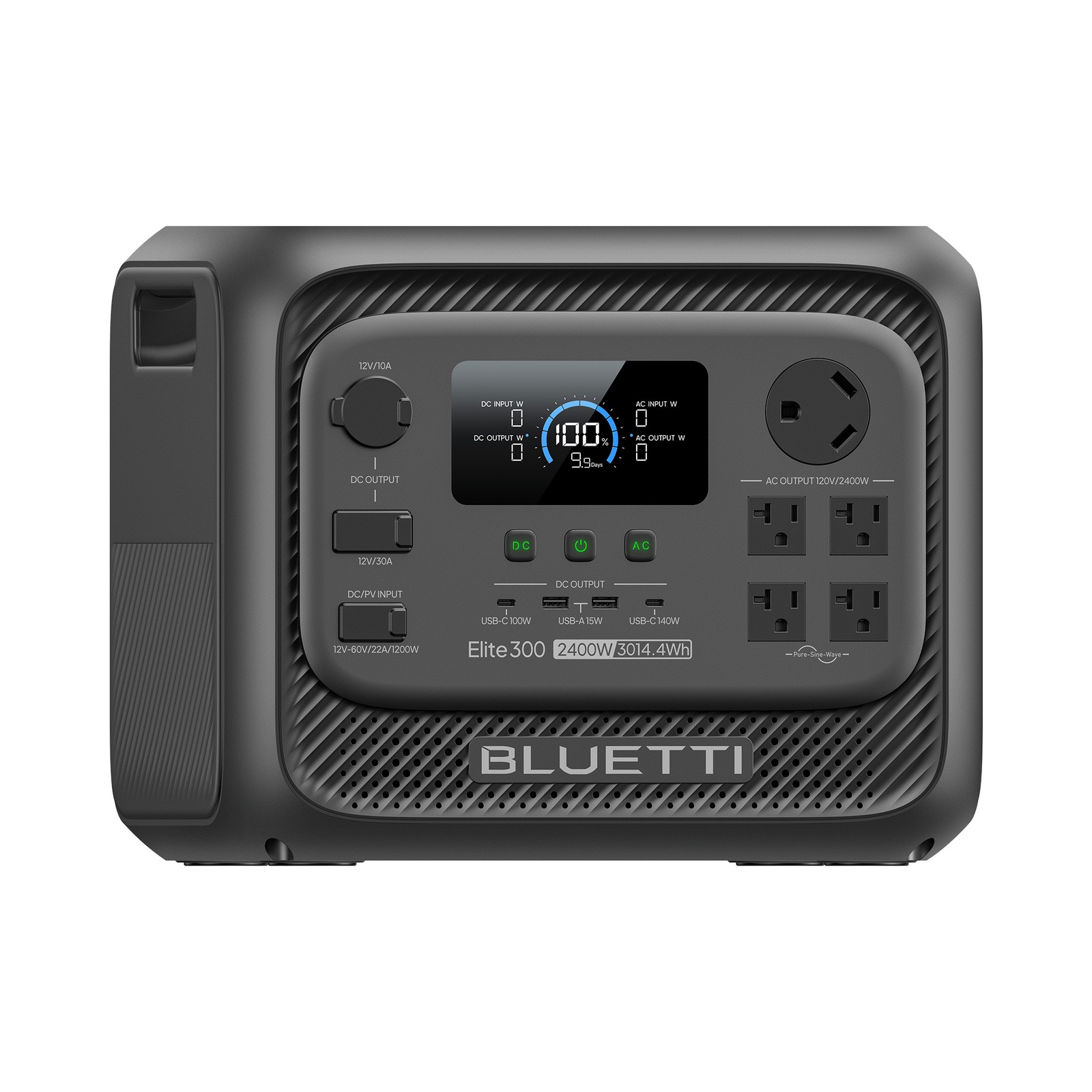 BLUETTI Elite 300 3014Wh 2400W Portable Power Station for Home Back-up Camping