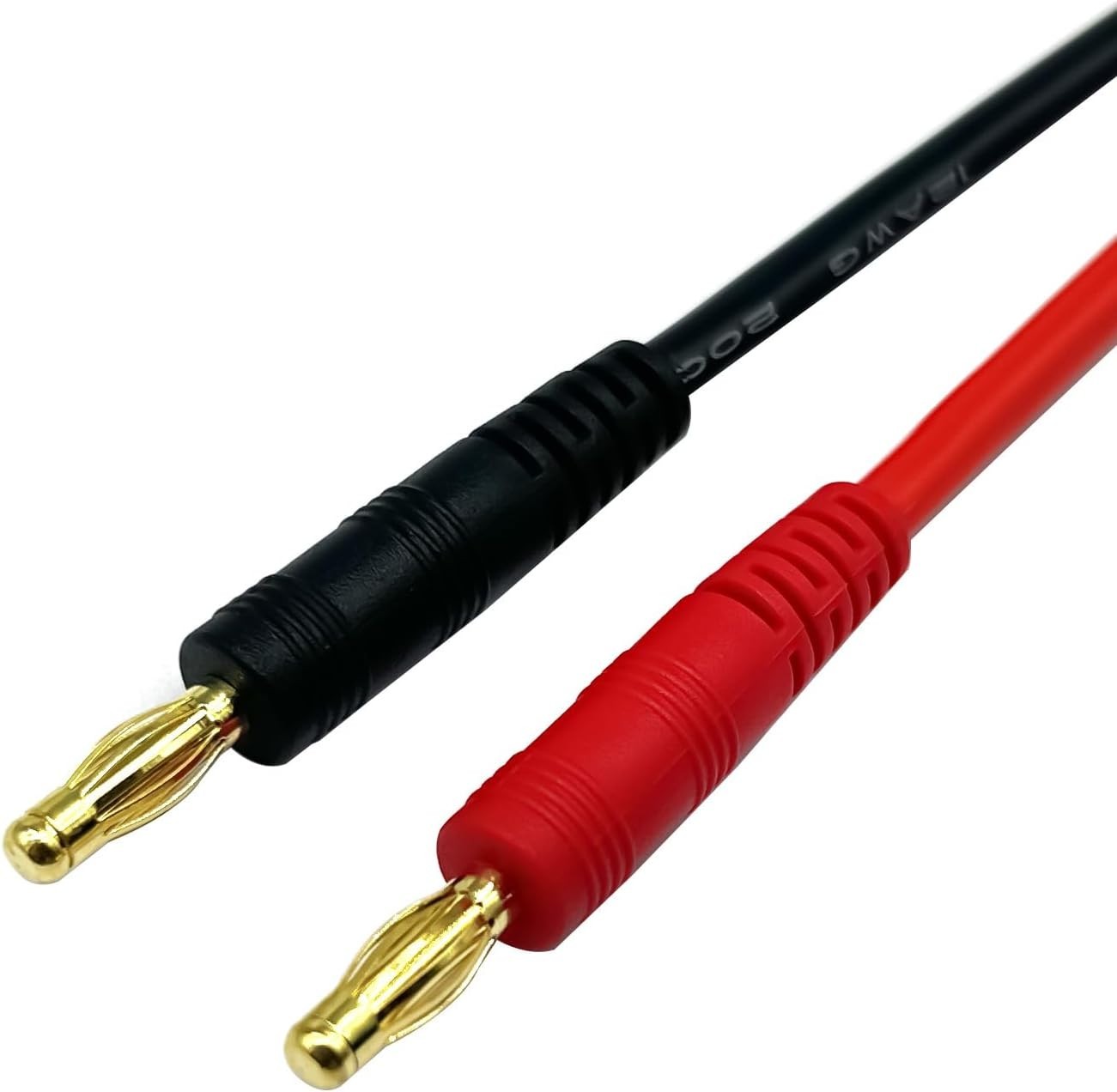 Fast Charging XT60H to 4mm Banana Adapter Cable – Durable 3FT 12AWG Wire