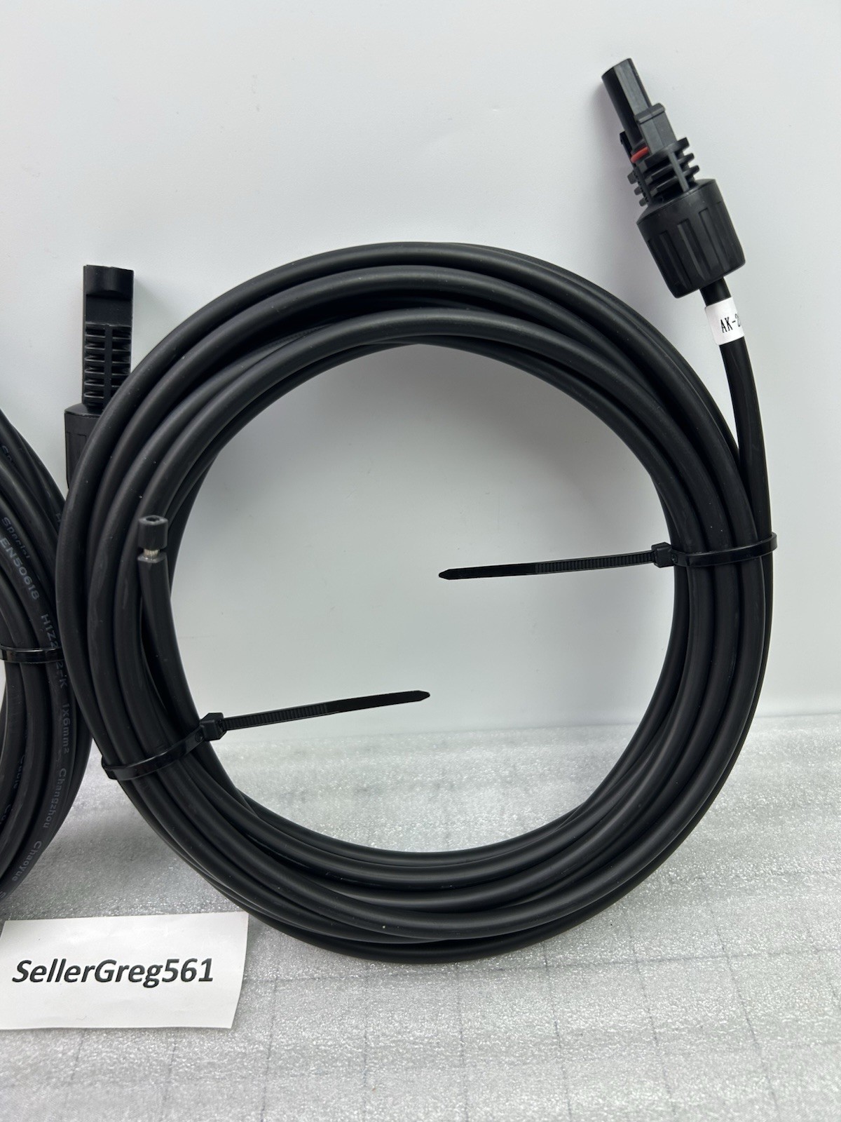 20FT Solar Panel Extension Wire with Female & Male Connectors 10AWG (1 Pair).