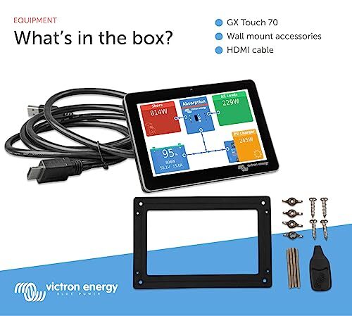 Victron Energy Gx Touch 70, Display Screen For Cerbo Gx BPP900455070