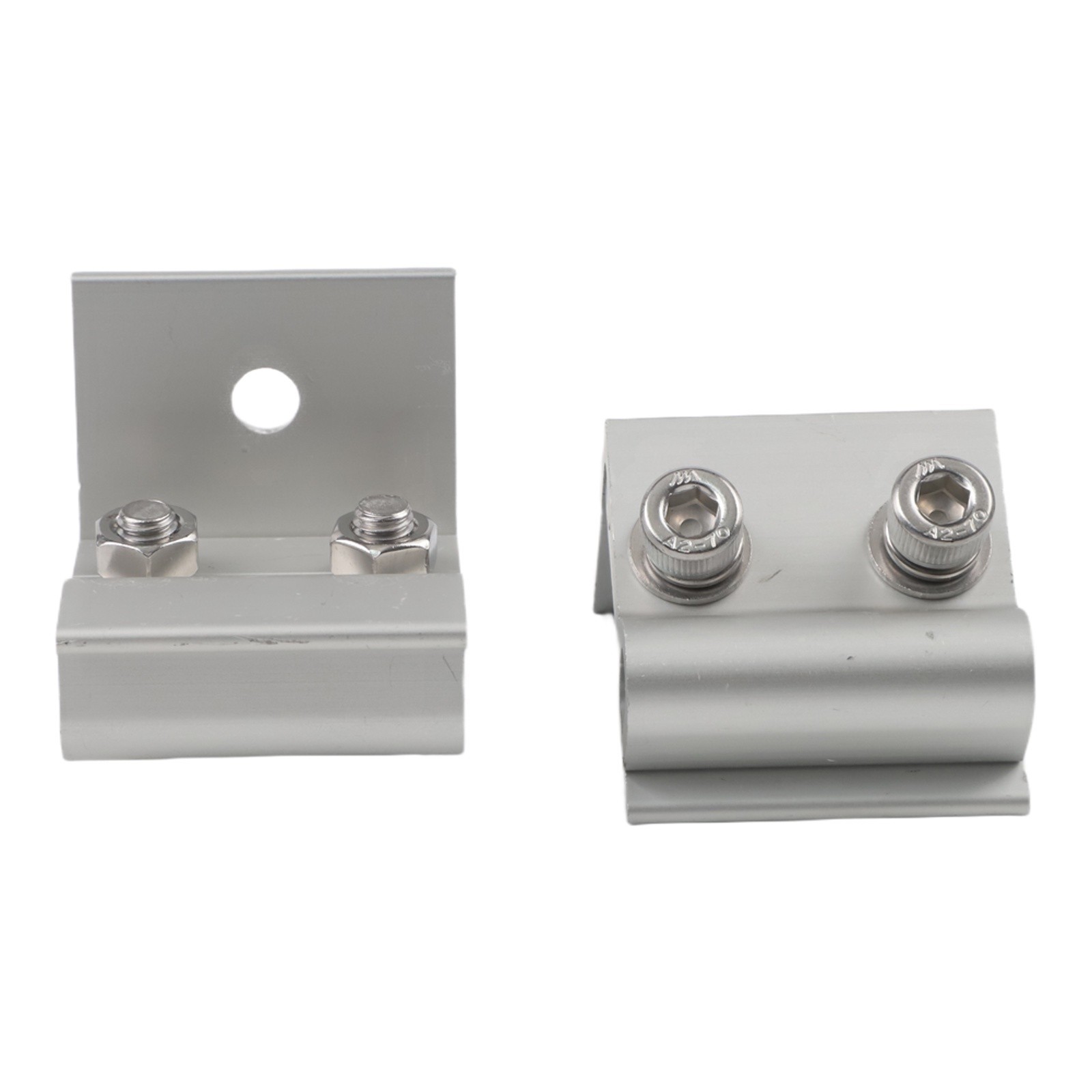 Solar Panel Rack Standing Seam Clamp For Pv Roof Fixing Aluminum Alloy