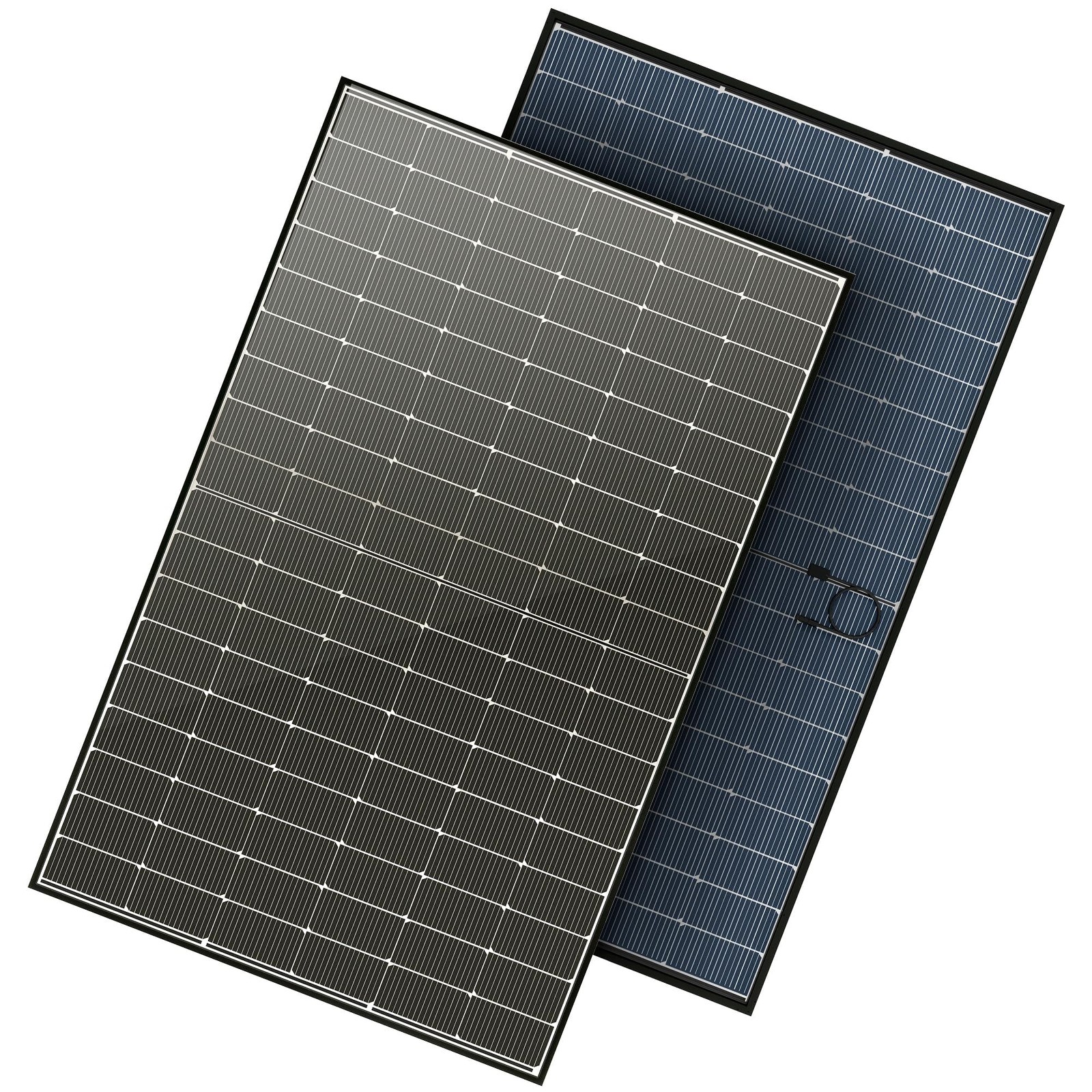 JJN Bifacial 400 Watt Solar Panel, NType 16BB 400W Solar Panels, 25% High Eff…