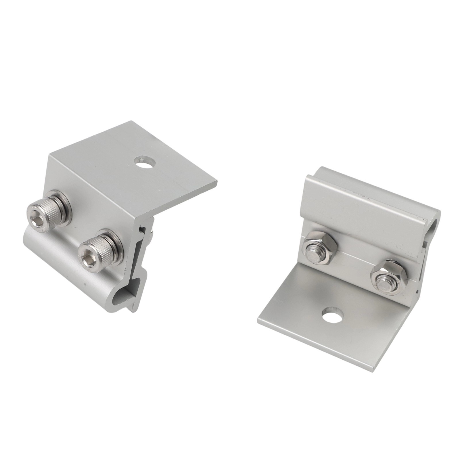 Solar Panel Rack Standing Seam Clamp For Pv Roof Fixing Aluminum Alloy